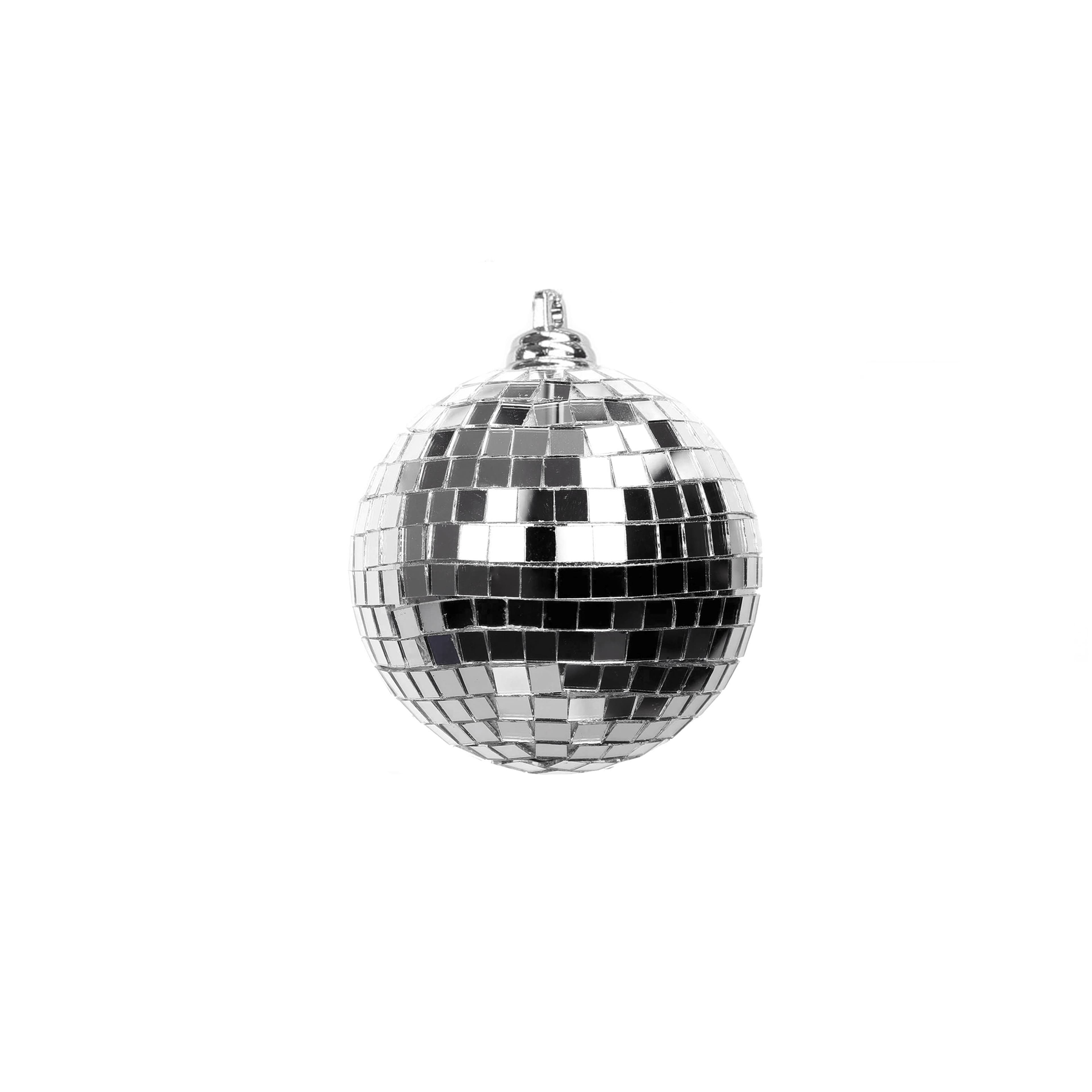 2" Silver Disco Ball Plastic Ornaments, 5ct. by Ashland®