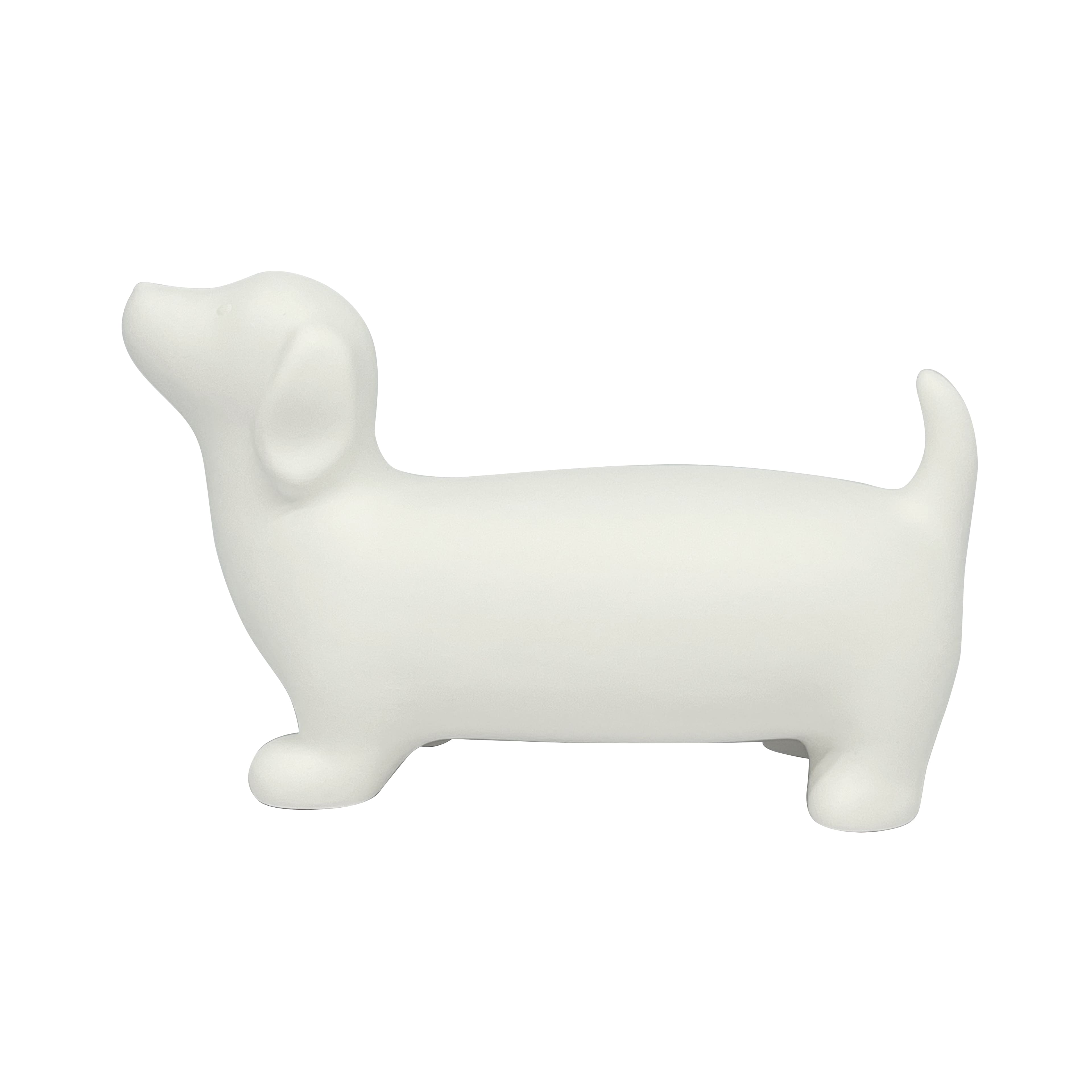 8.5" DIY Ceramic Wiener Dog Figurine by Make Market®