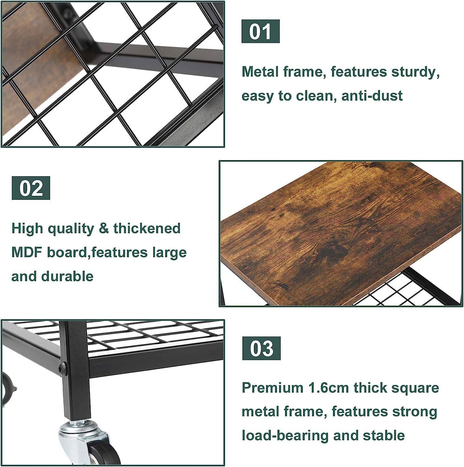 NEX™ 2-Tier Under Desk Printer Stand
