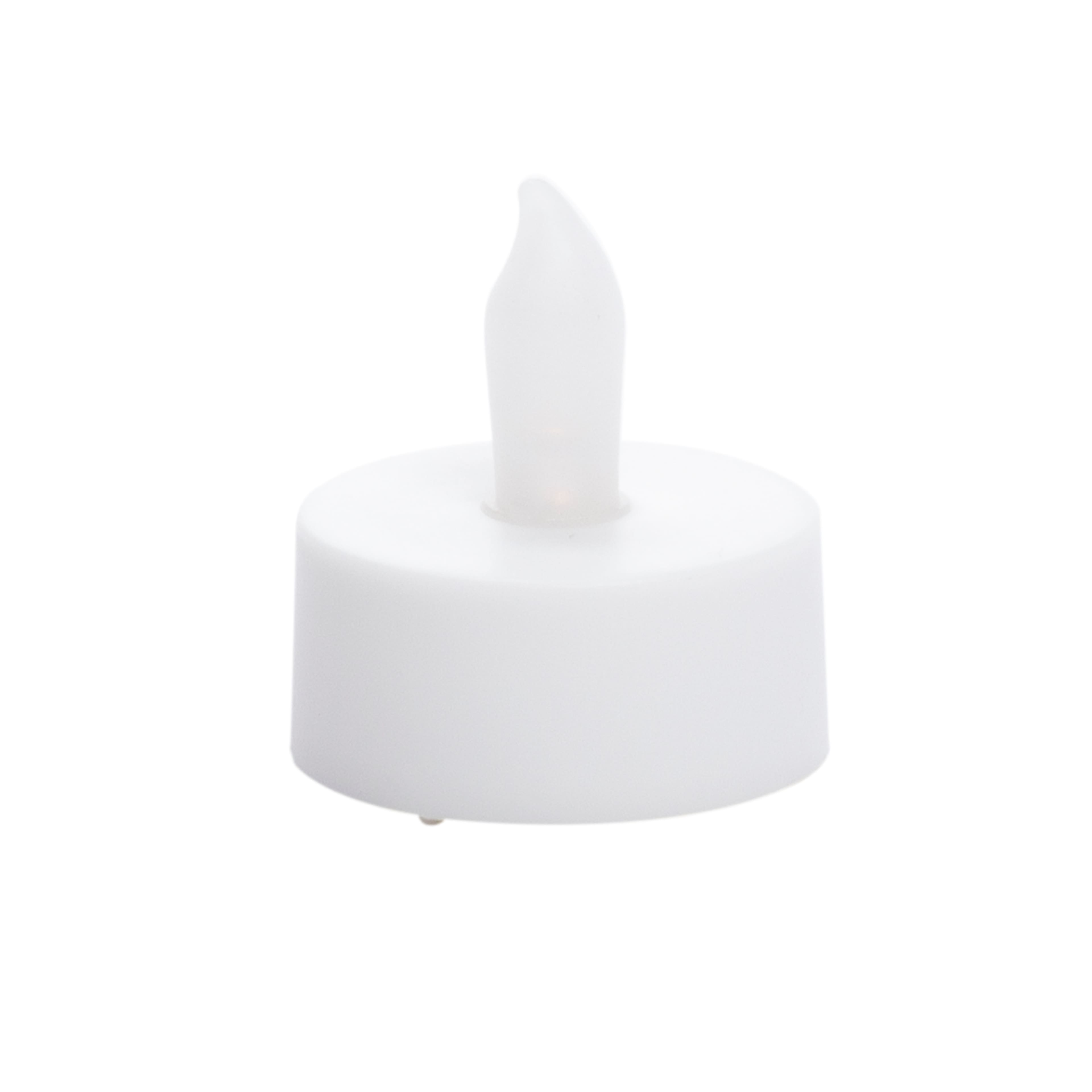 12 Packs: 4 ct. (48 total) White LED Twist Flame Tealight Candles by Ashland®