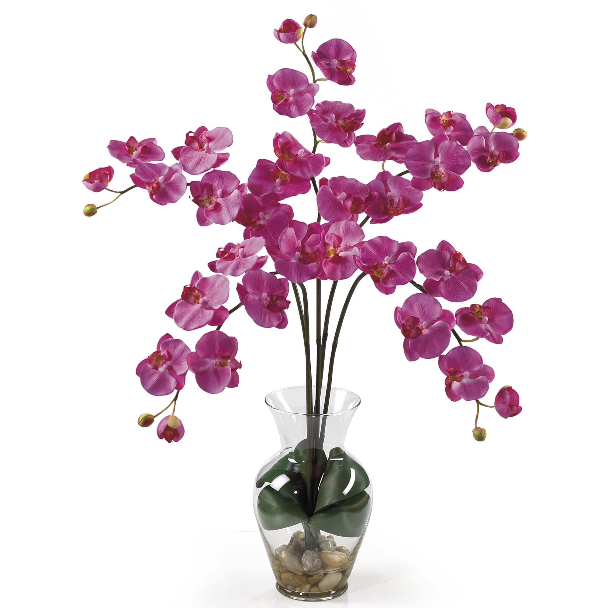 2.5ft. Moth Orchid Liquid Illusion Silk Flower Arrangement