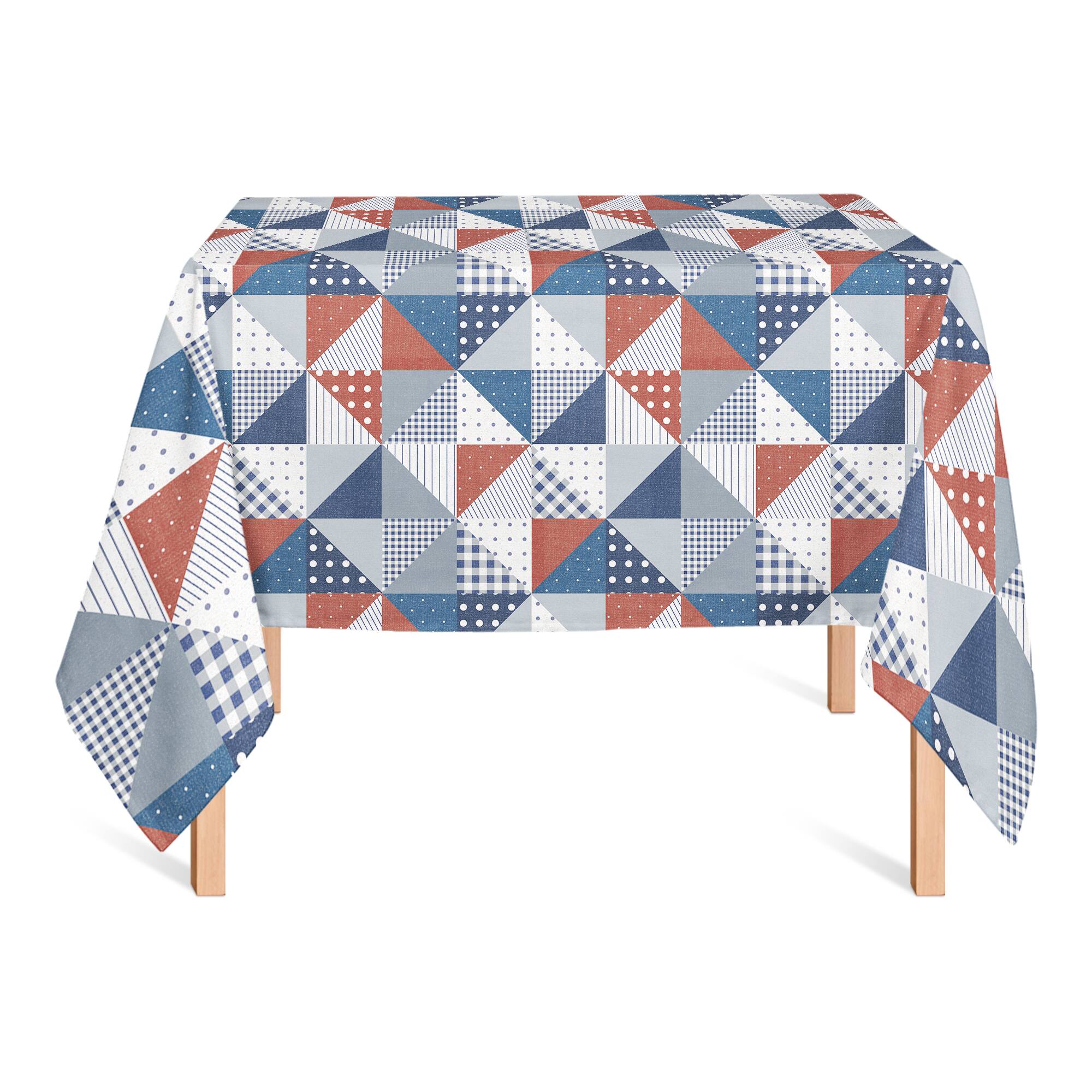 Patchwork Quilt Tablecloth, 58" x 58"