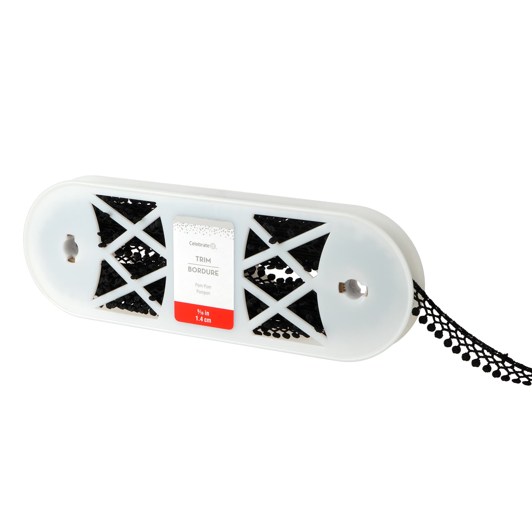 9/16&#x22; Pom Pom Lace Trim by Celebrate It&#xAE;