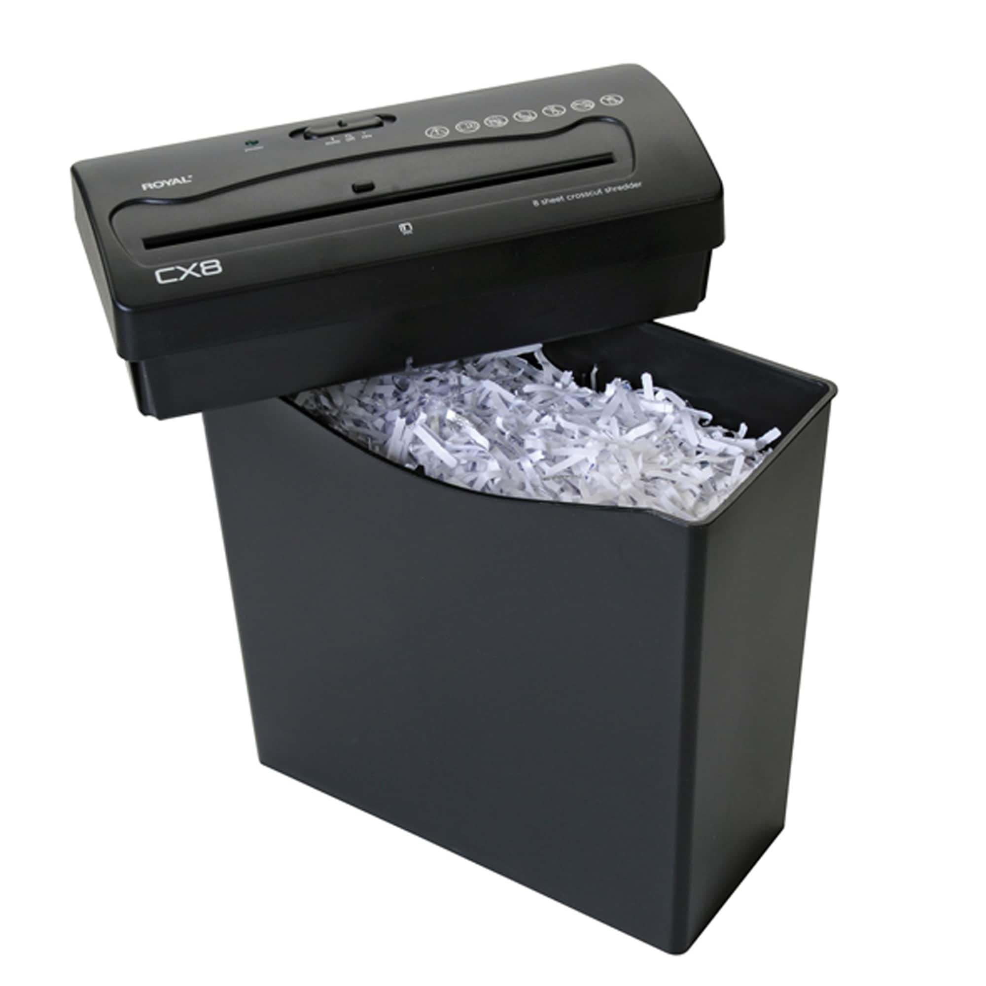 Royal&#xAE; CX8 Crosscut Shredder