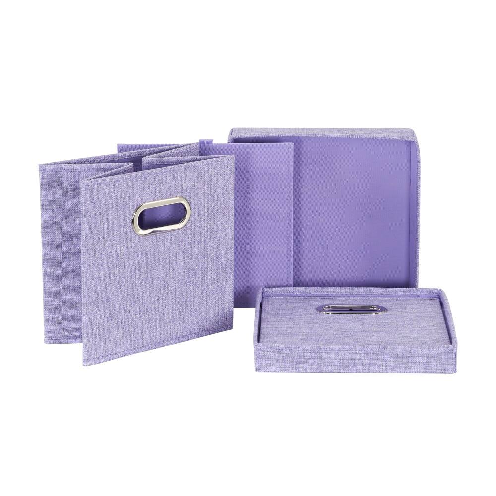 Household Essentials Storage Bins with Lids, 2ct.
