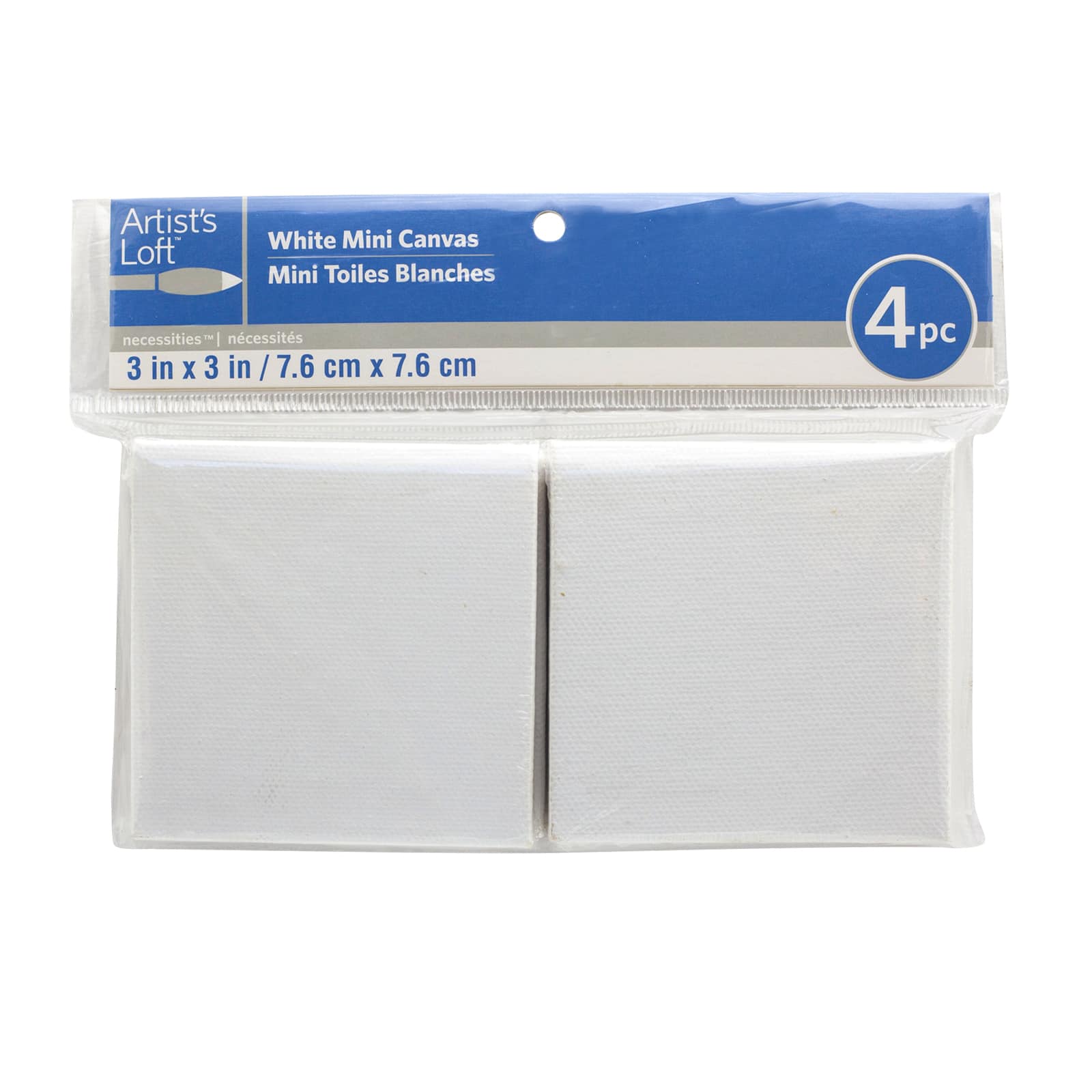 3" x 3" Mini Canvas 4ct. by Artist's Loft™ Necessities™