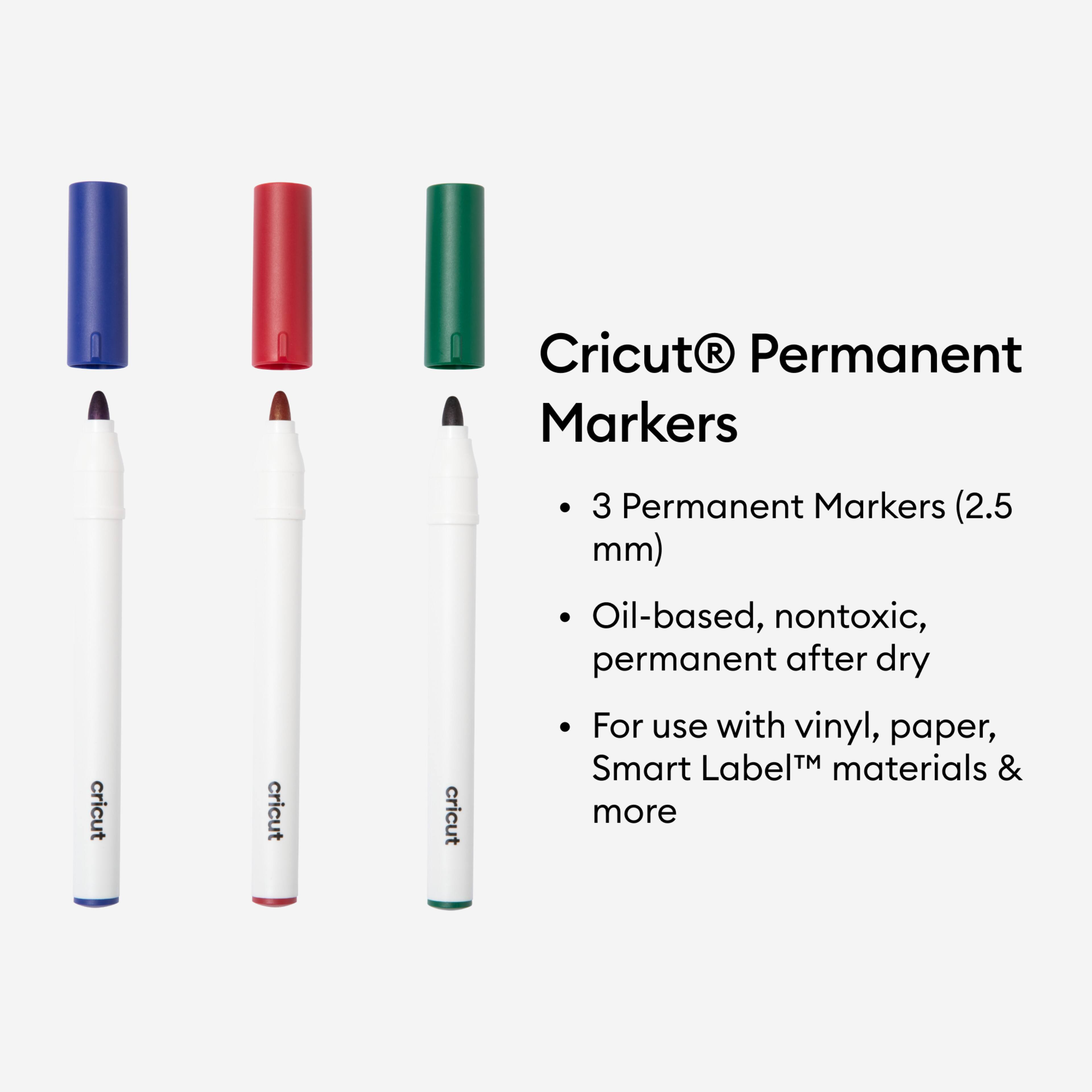 Cricut&#xAE; 2.5mm Permanent Marker Set