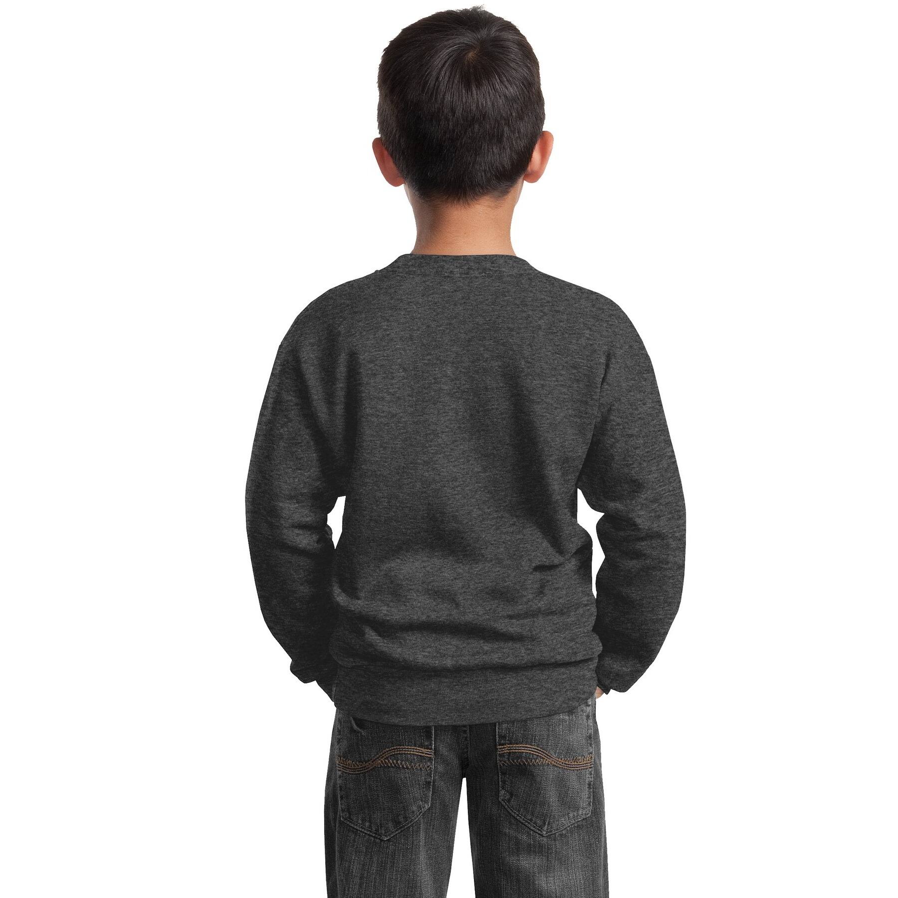 Port & Company® Youth Core Fleece Crewneck Sweatshirt
