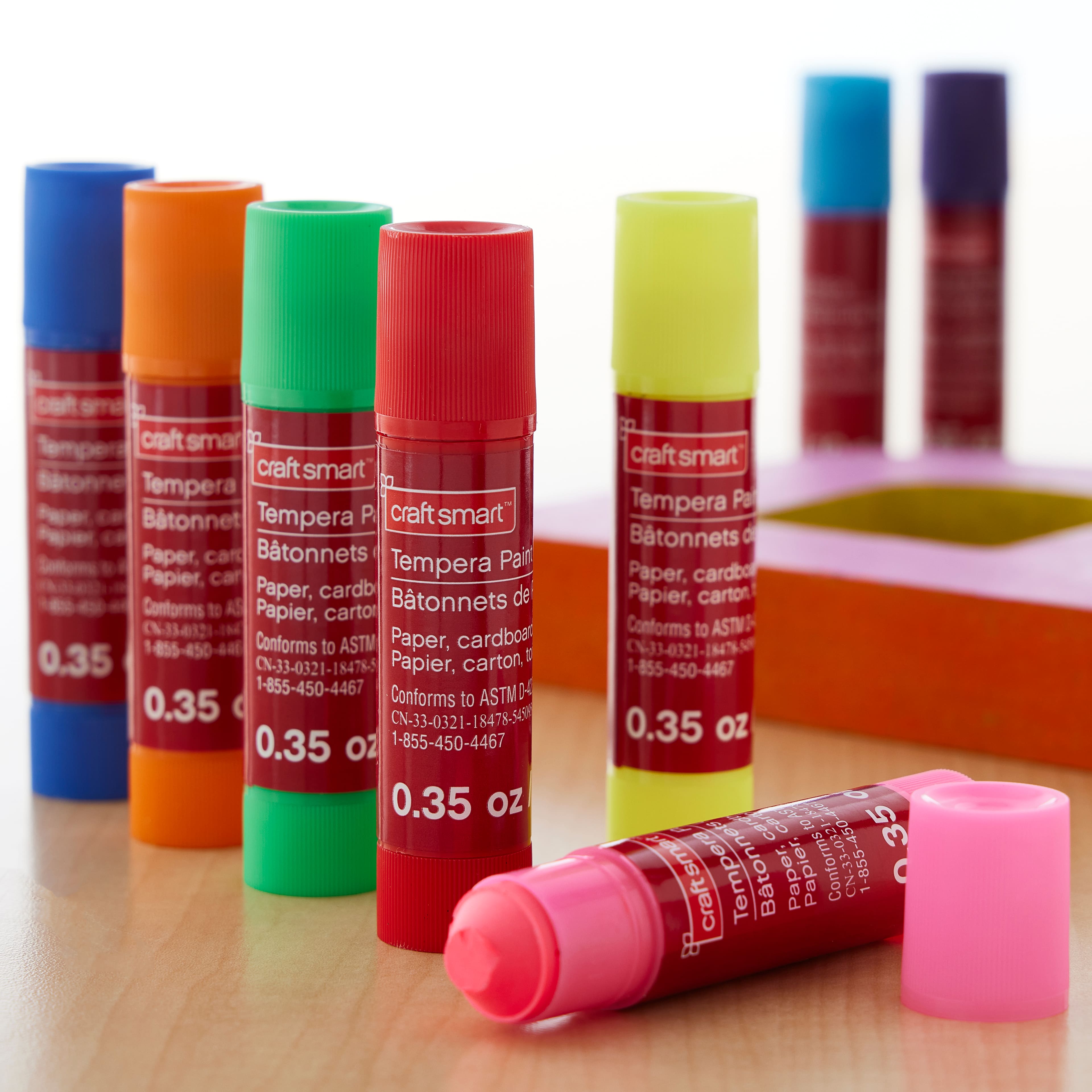 Basic Tempera Paint Stick Sets by Craft Smart™, 20ct.