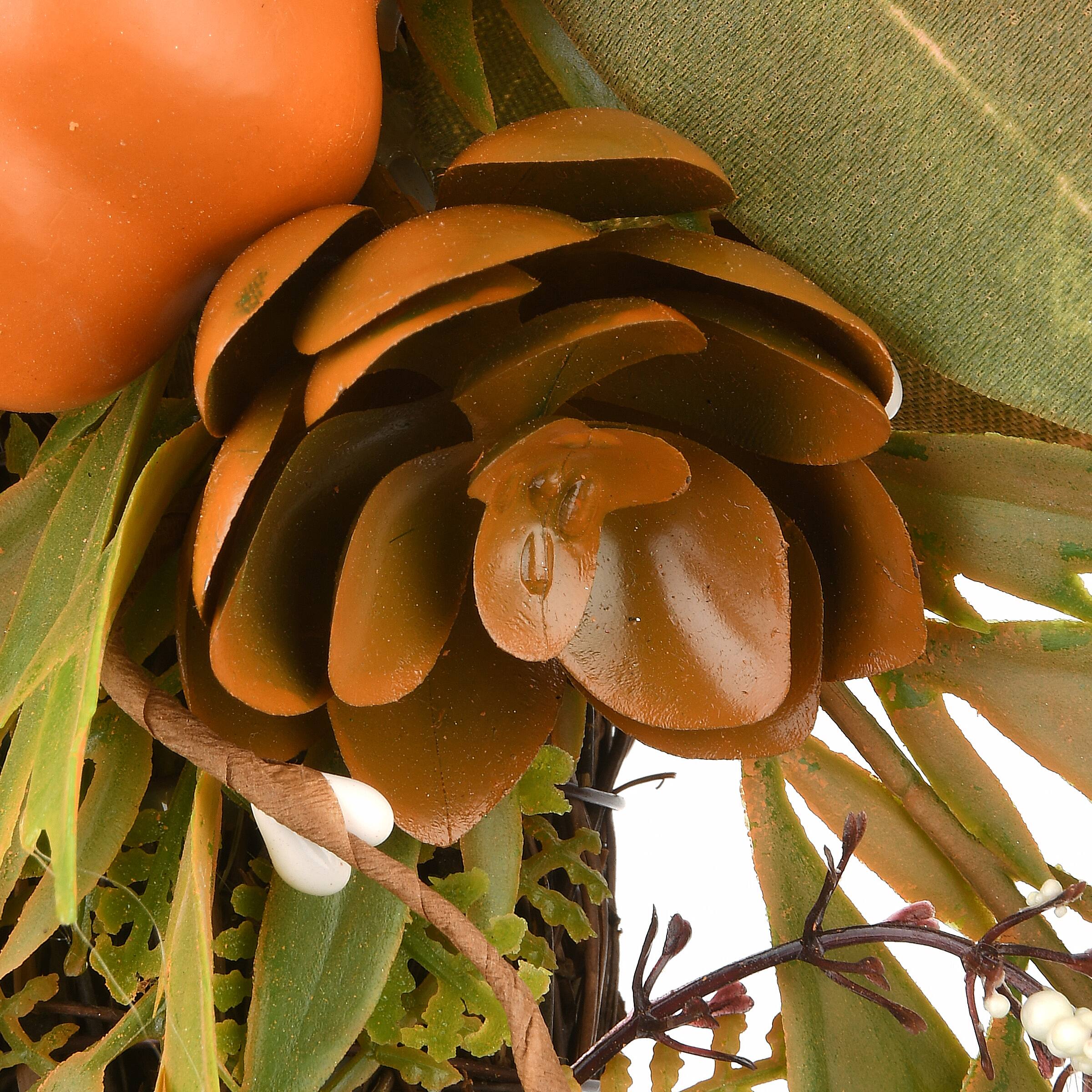 26" Harvest Wall Flower Swag