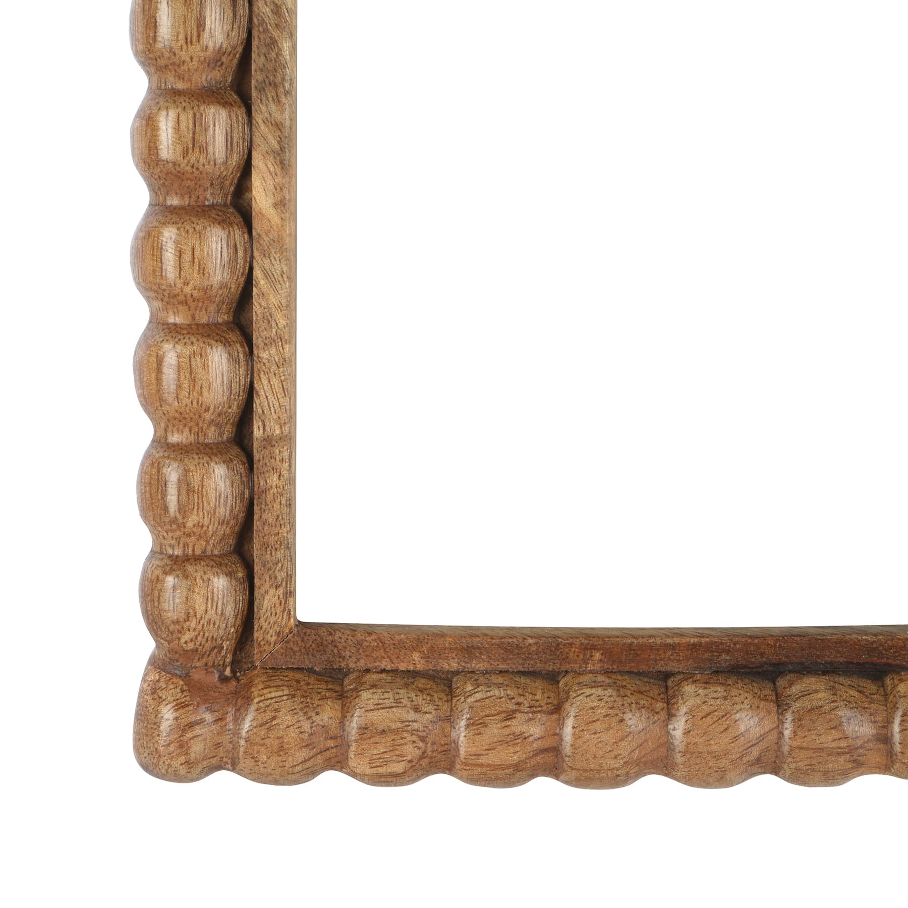 5" x 7" Natural Beaded Edge Wood Tabletop Frame, Treasured Finds by Ashland®