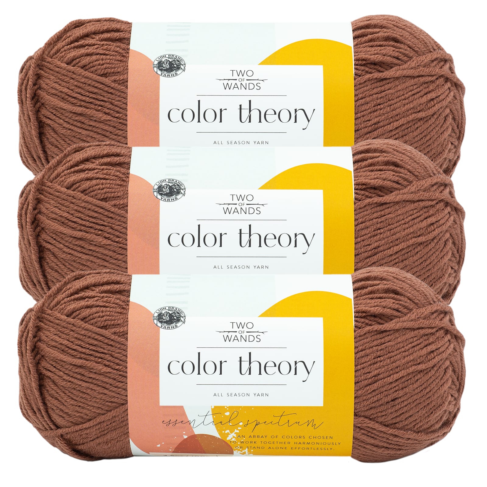 3 Pack: Lion Brand® Two of Wands Color Theory Yarn