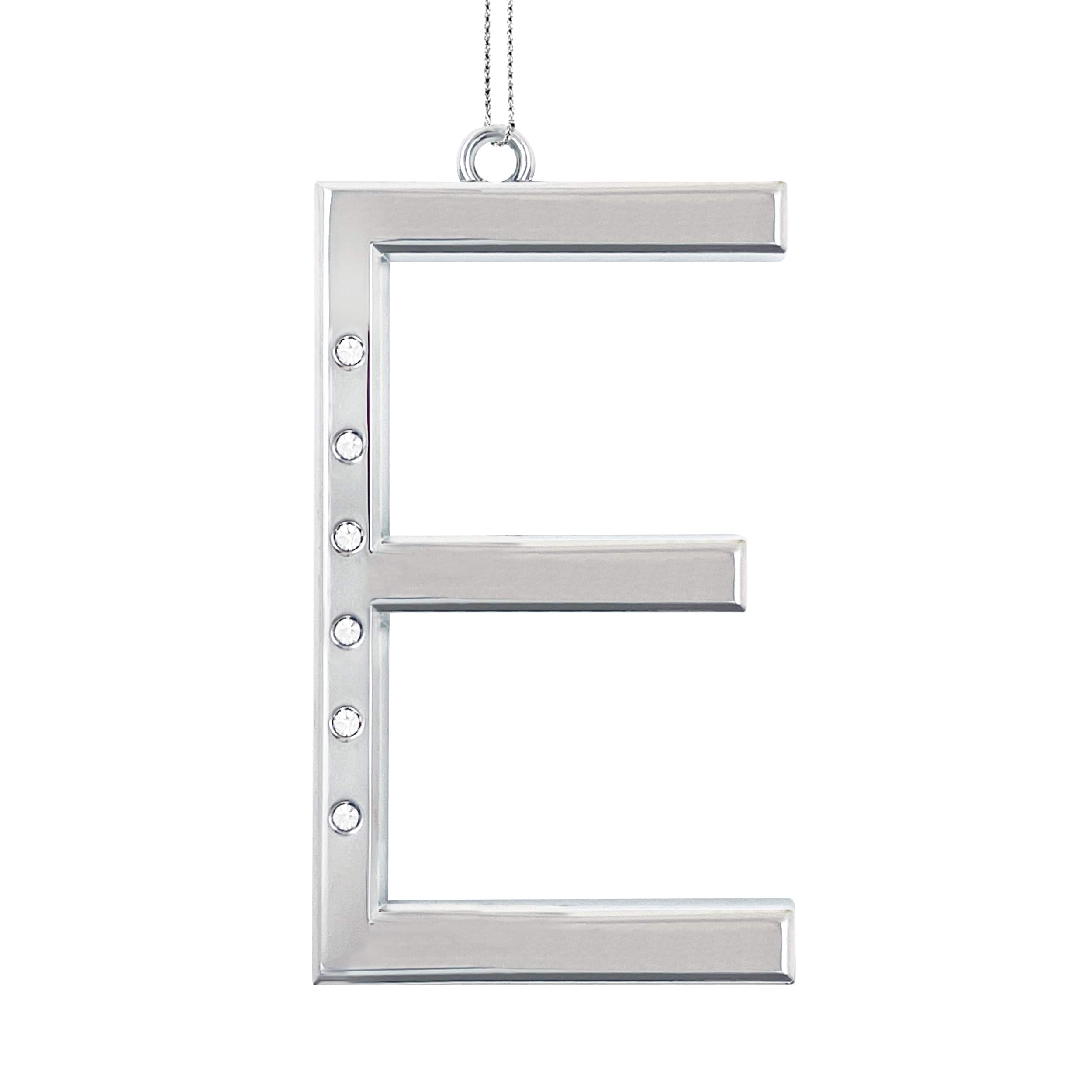 Metal Monogram Ornament with Rhinestones by Ashland&#xAE;