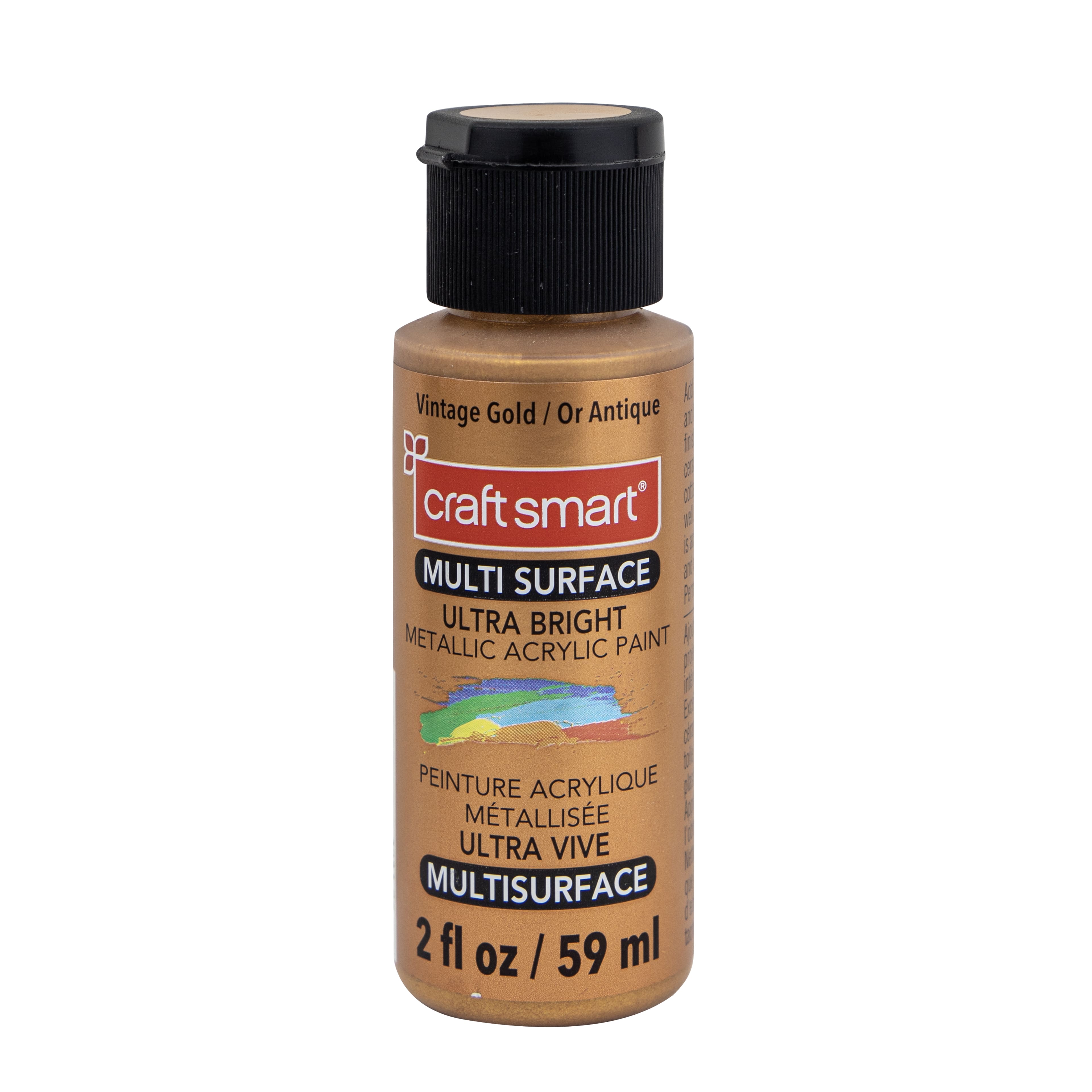 12 Pack: Premium Ultra Bright Metallic Paint by Craft Smart®