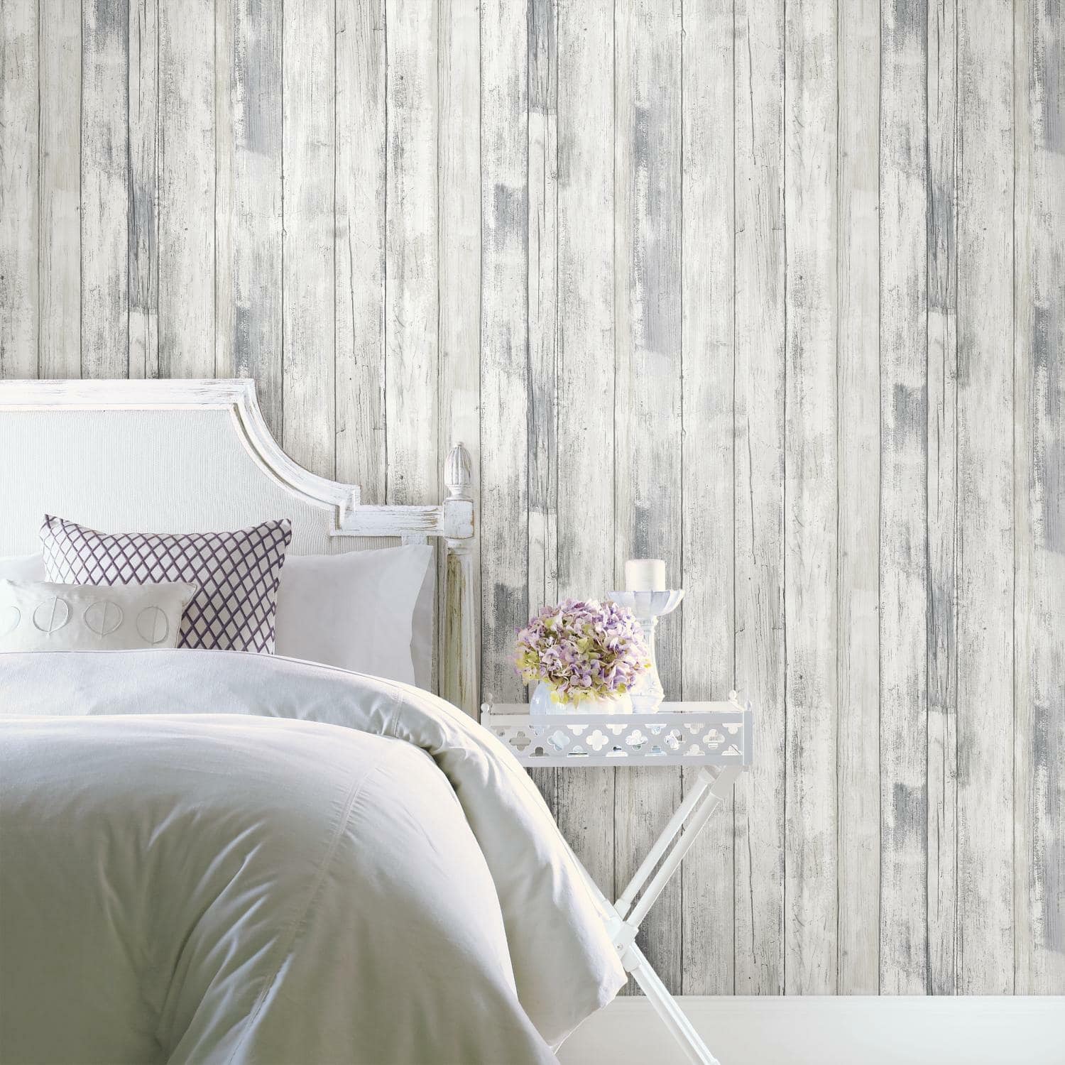RoomMates Weathered Planks Peel &#x26; Stick Wallpaper