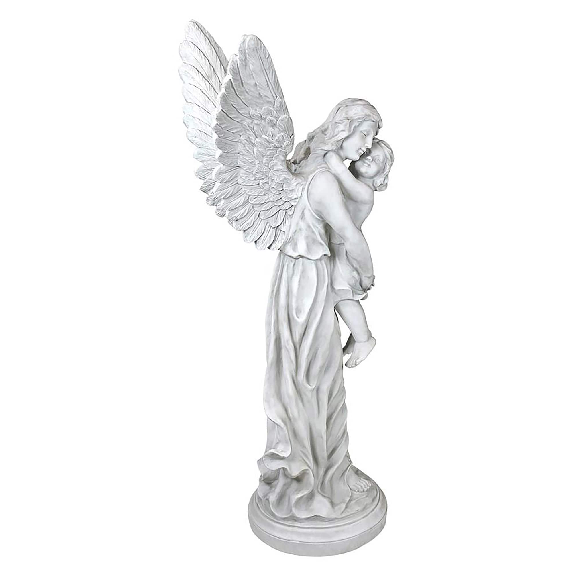 Design Toscano 38&#x22; Heaven&#x27;s Guardian Angel Garden Statue