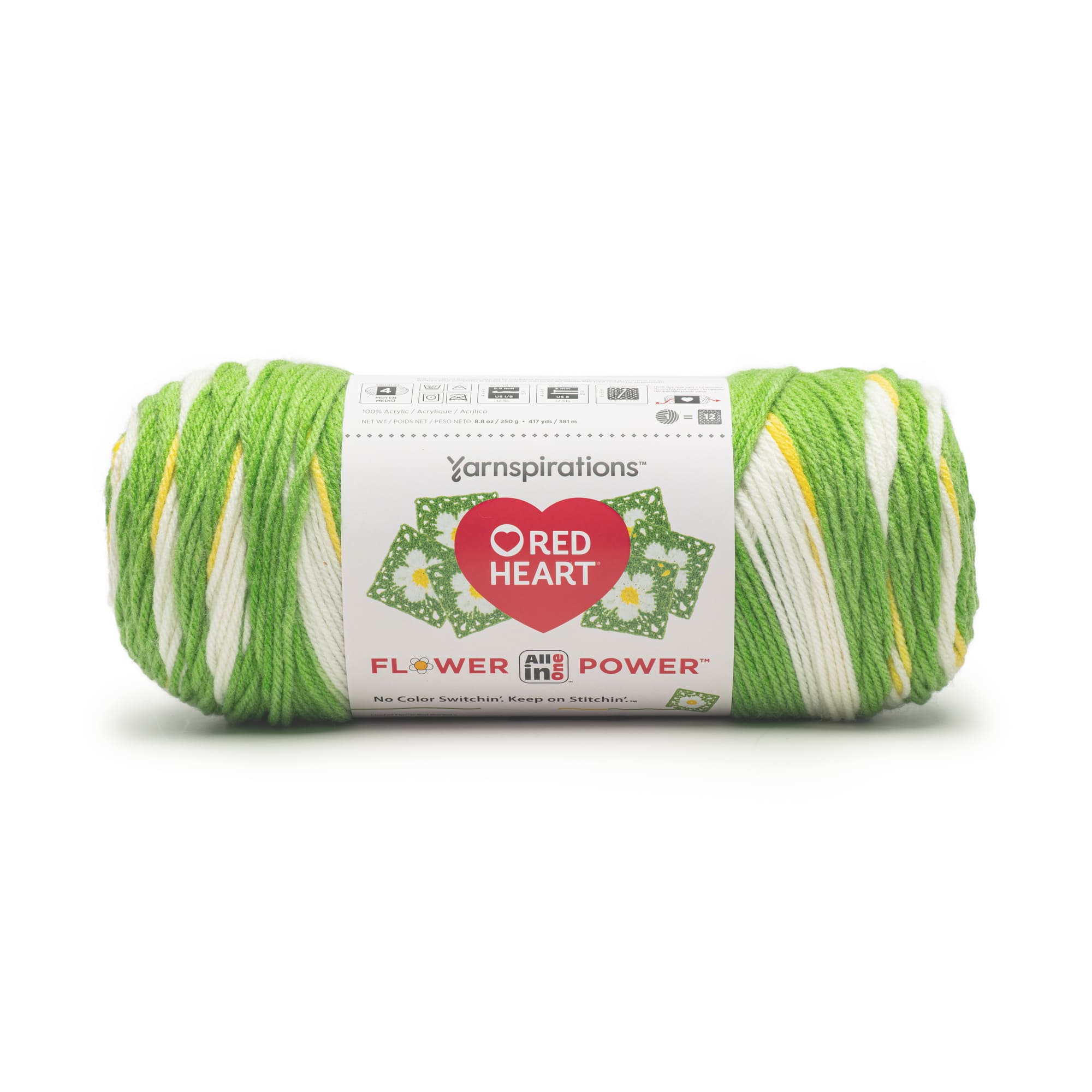 3 Pack Red Heart&#xAE; All In One Flower Power&#x2122; Yarn