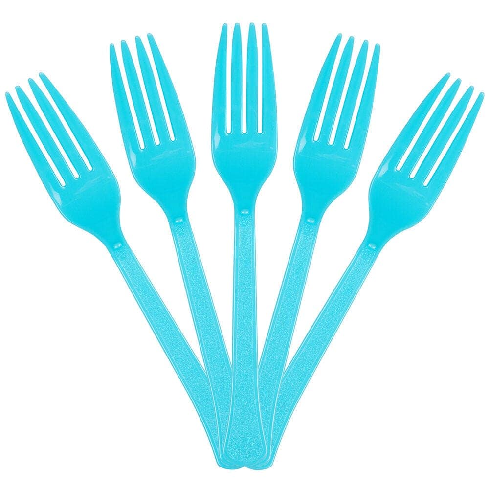 JAM Paper Premium Utensils Plastic Forks Party Pack, 48ct.