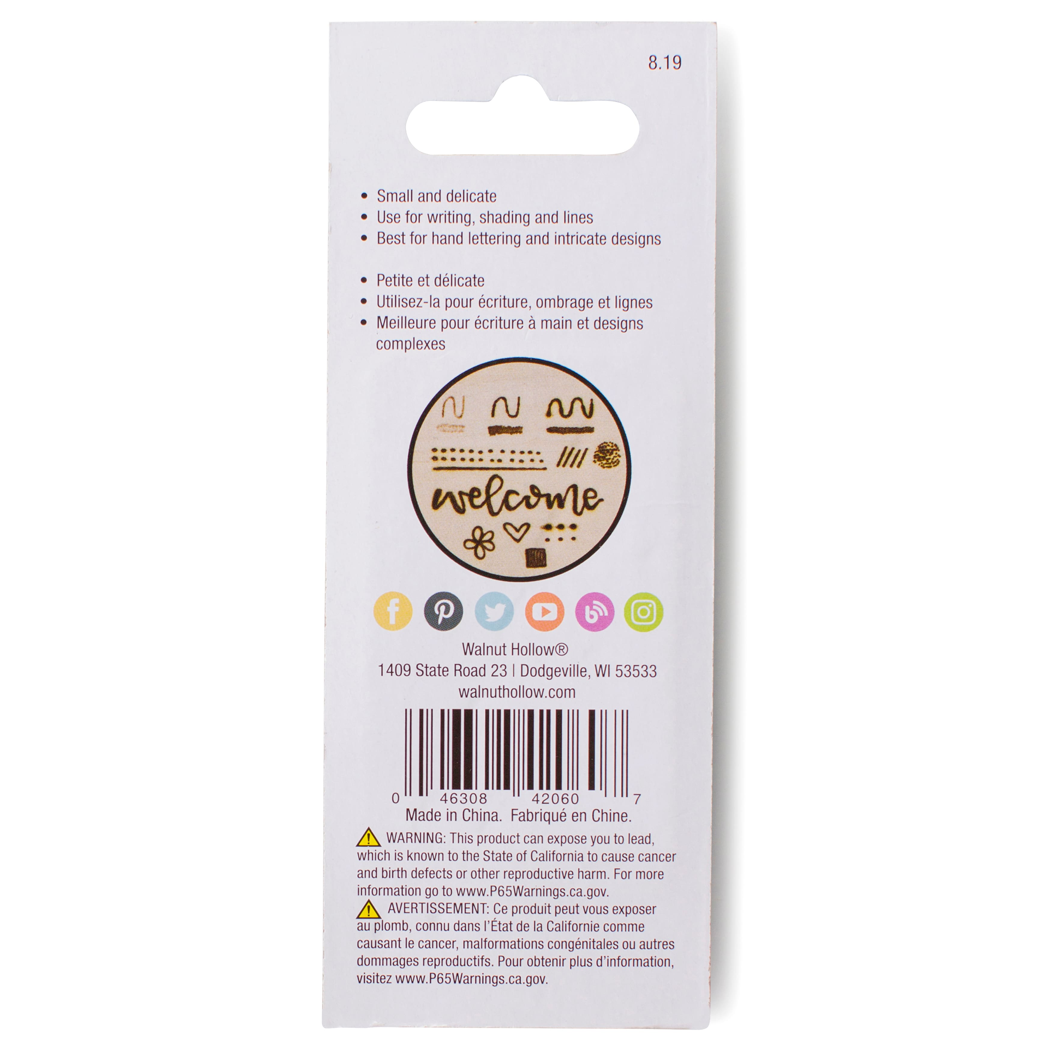 Walnut Hollow® Wood Burning Ball Point