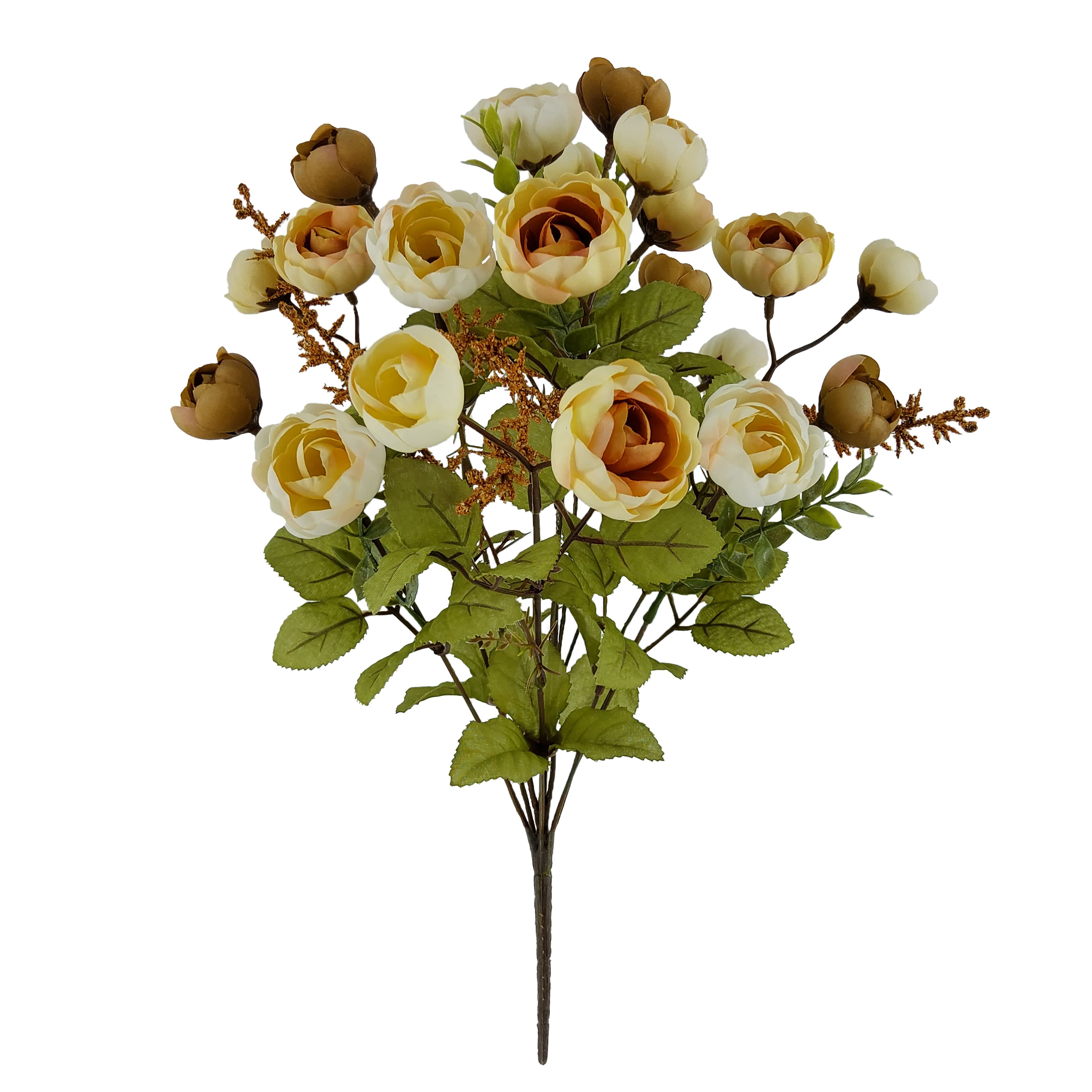 18" Ranunculus & Berry Deluxe Bush by Ashland®