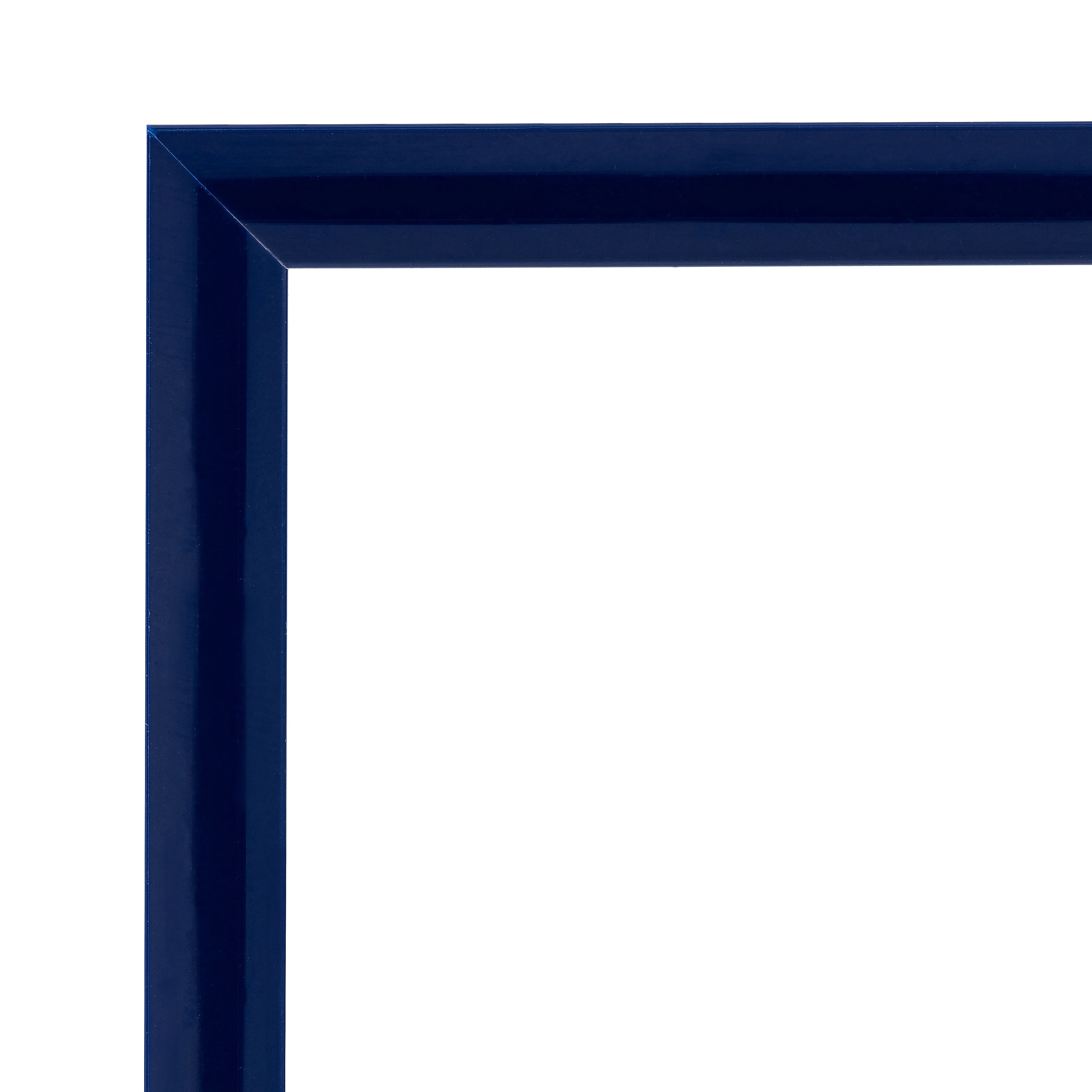 24 Pack: Mini Dark Blue Frame with Mat by Studio Décor®
