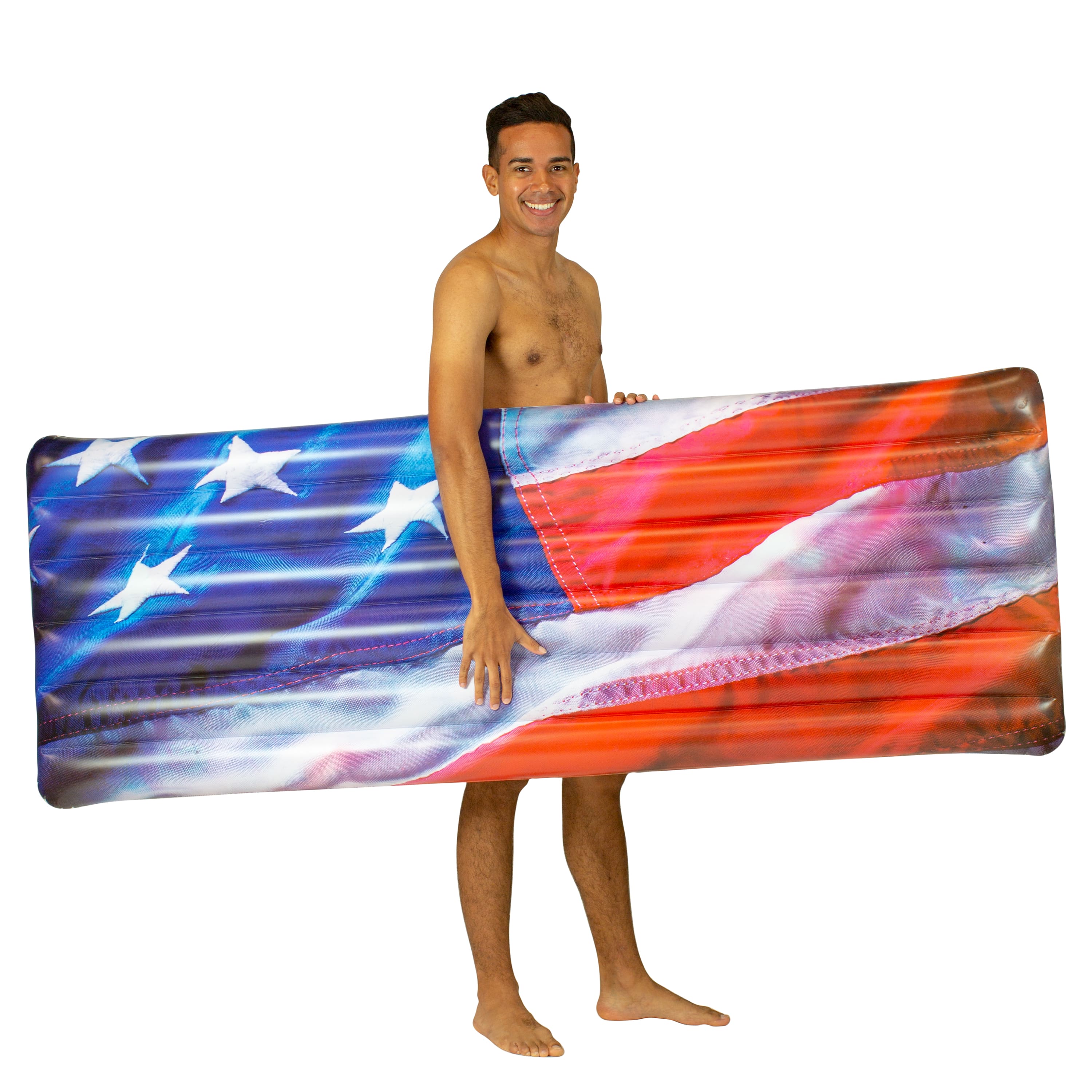 PoolCandy Stars & Stripes Deluxe Pool Raft