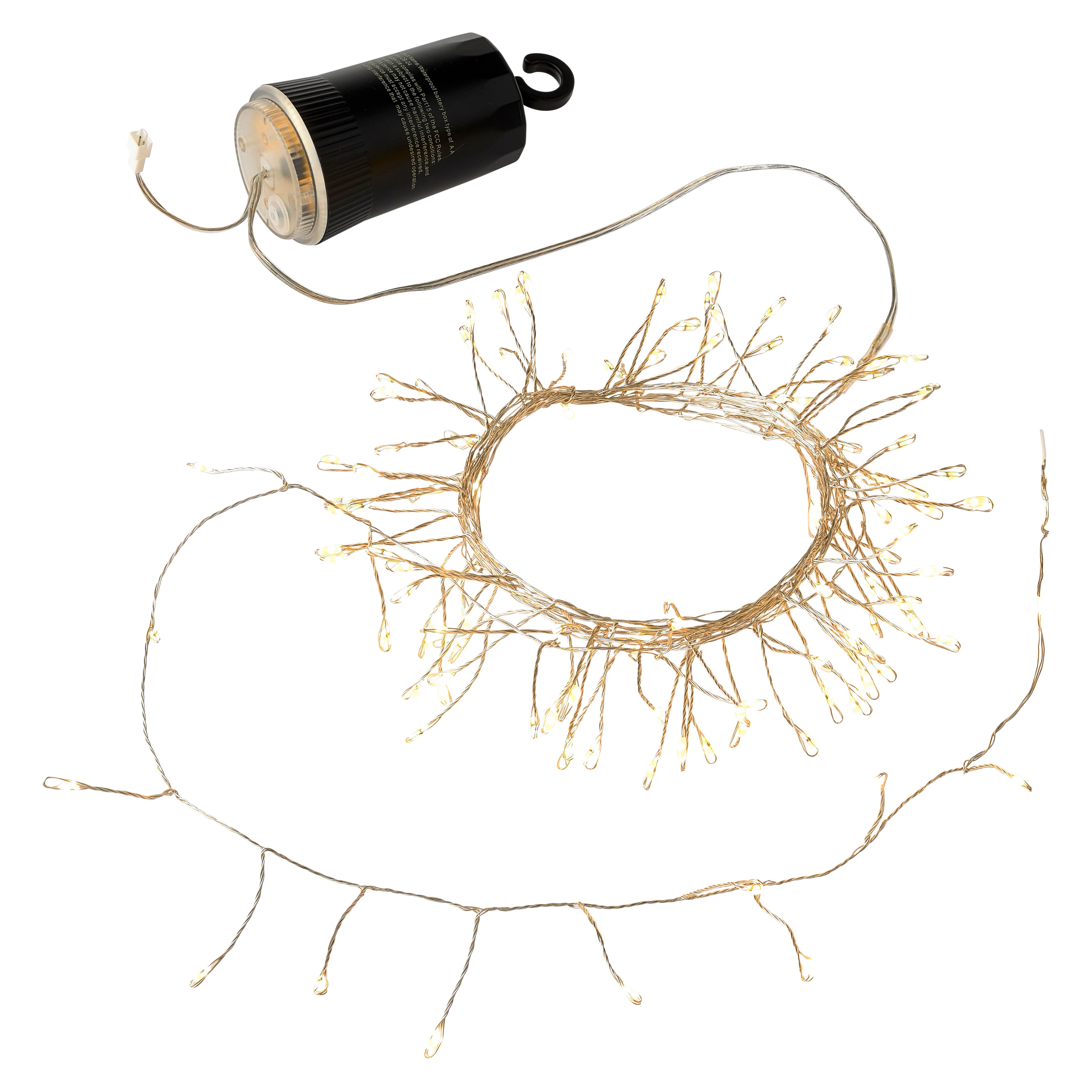 120ct. Warm White LED String Lights Garland by Ashland®