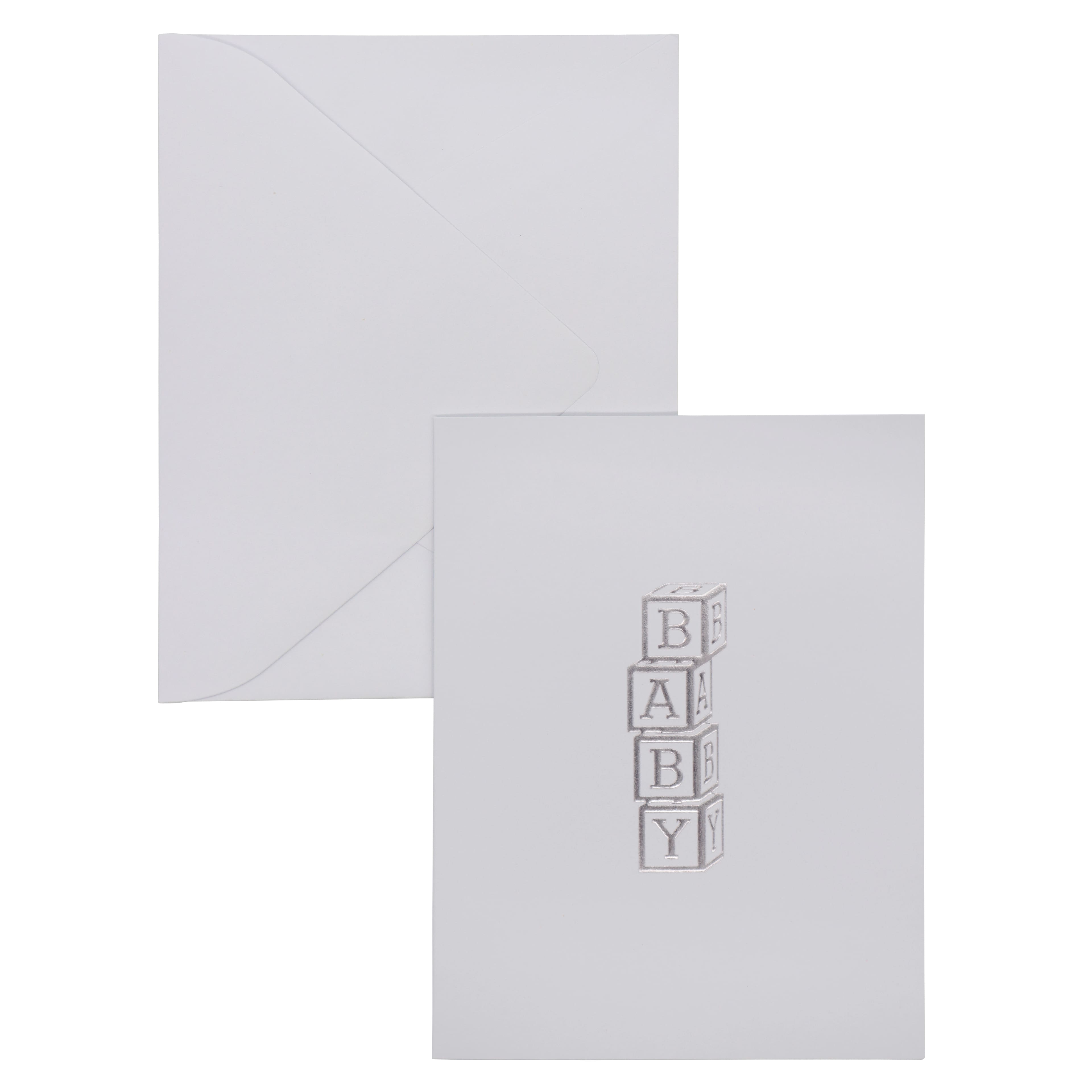 Baby Blocks Blank Greeting Card Set by Celebrate It&#x2122;