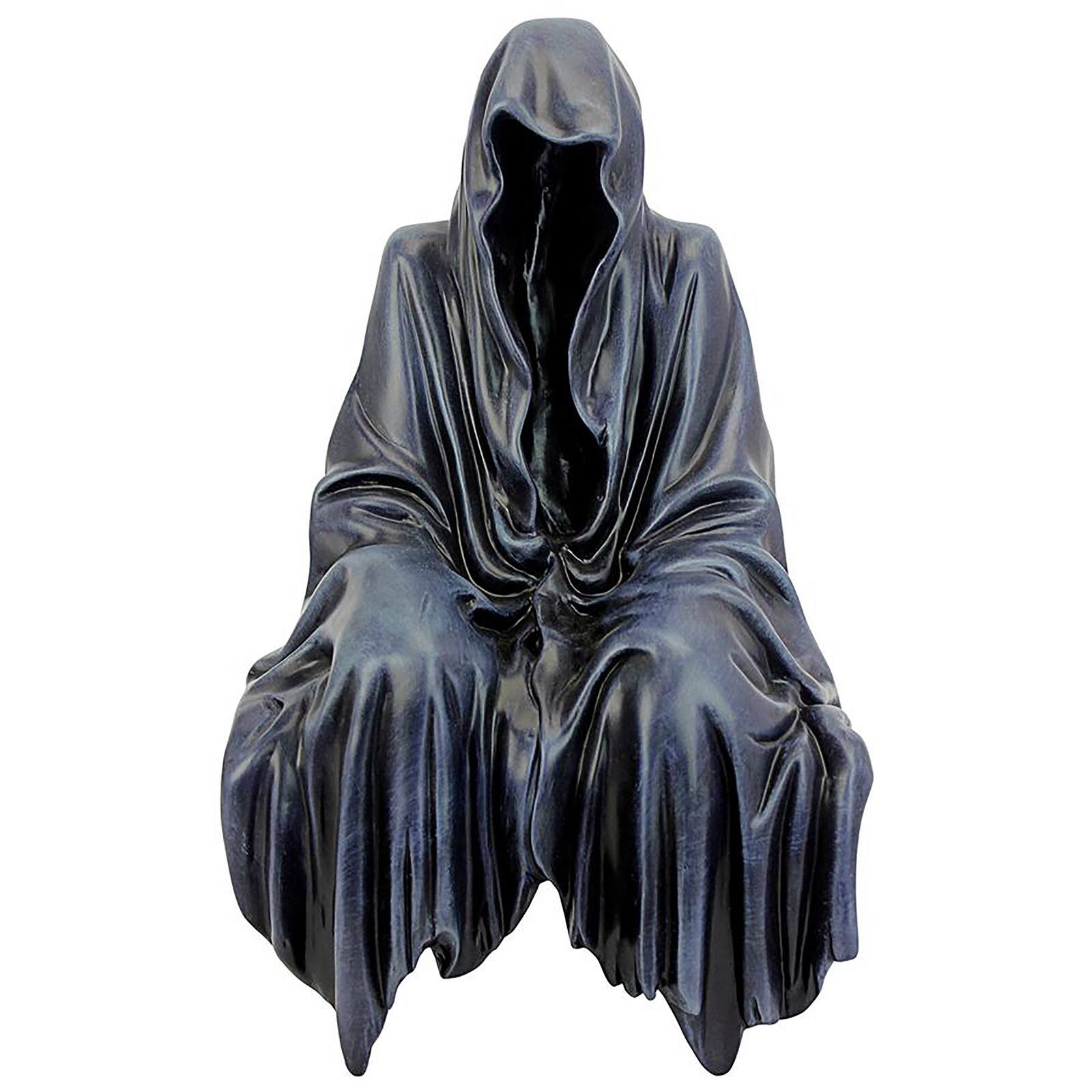 Design Toscano Large Reaping Solace the Creeper Sitting Statue