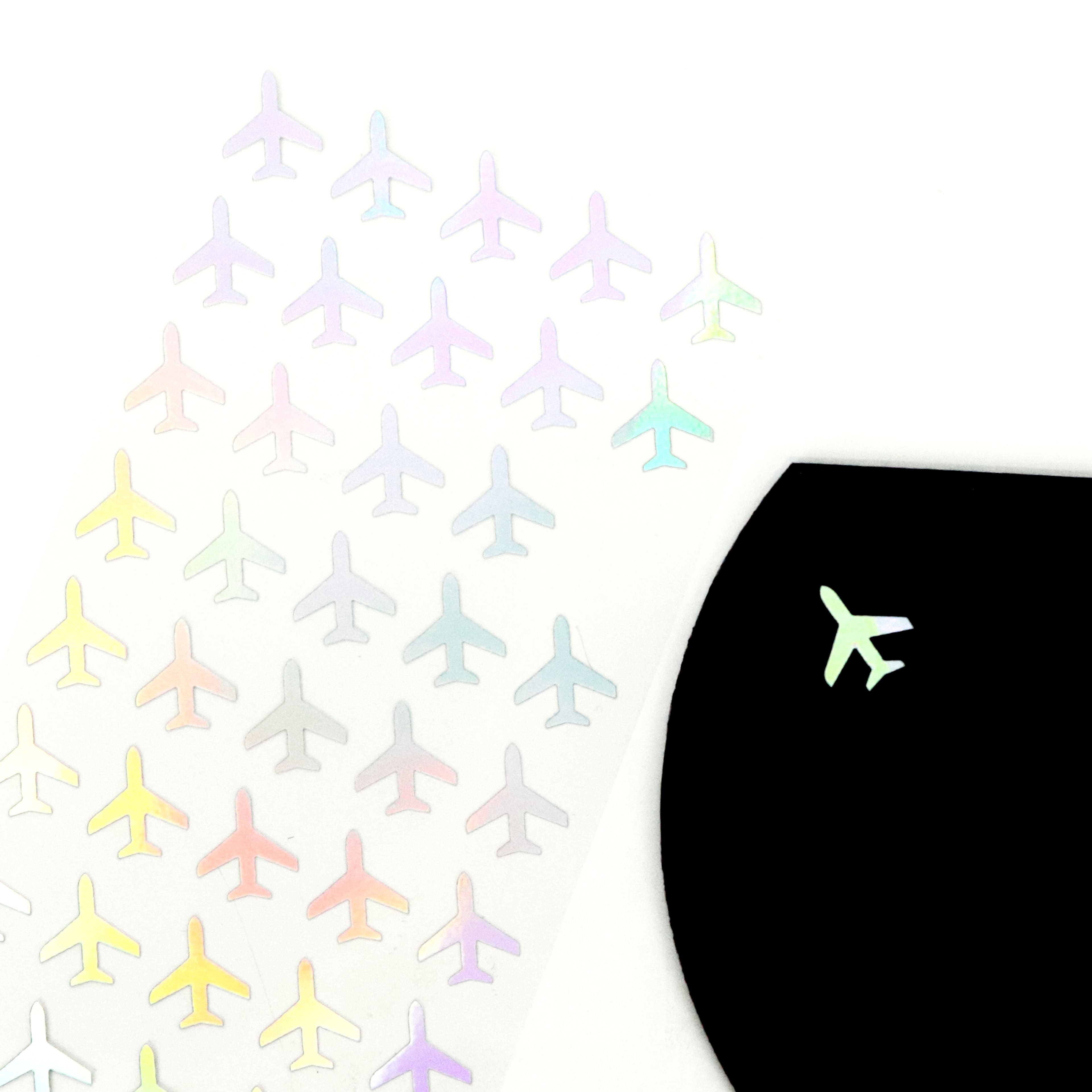 Holographic Airplane Stickers by Recollections&#x2122;