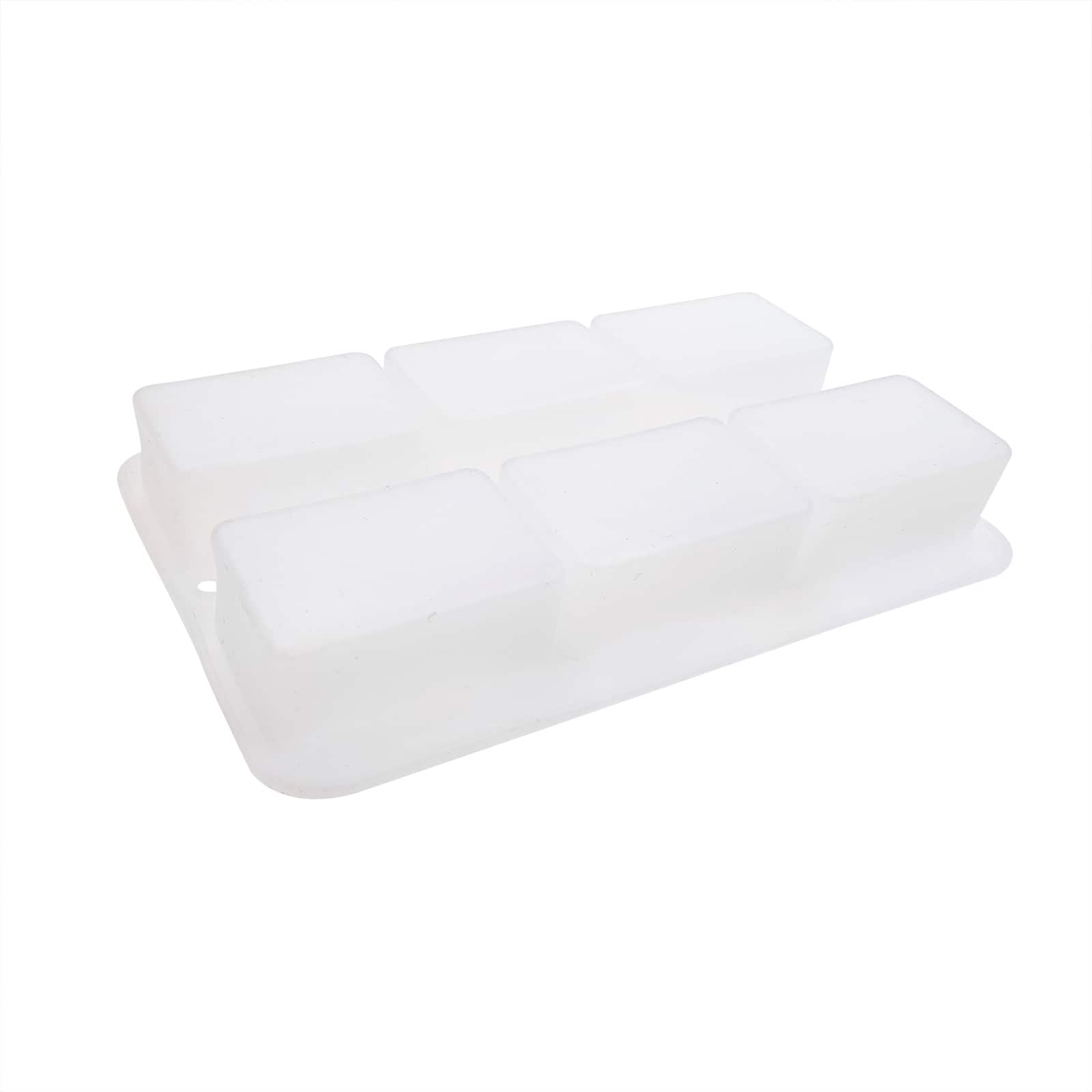 Rectangle Bar Silicone Soap Mold by Make Market&#xAE;