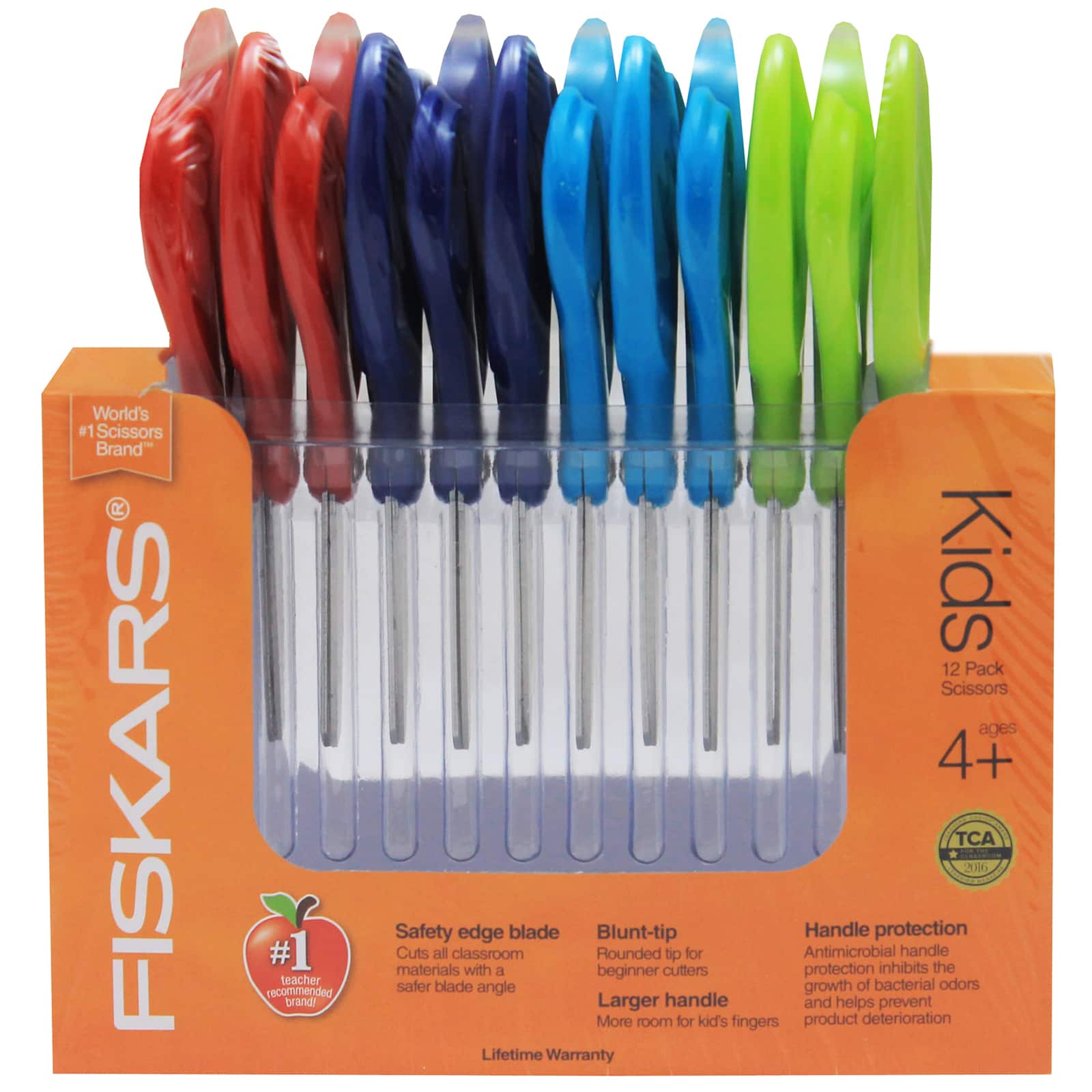 Fiskars 5 Blunt tip Kids Scissors 5 Overall LengthSafety Edge