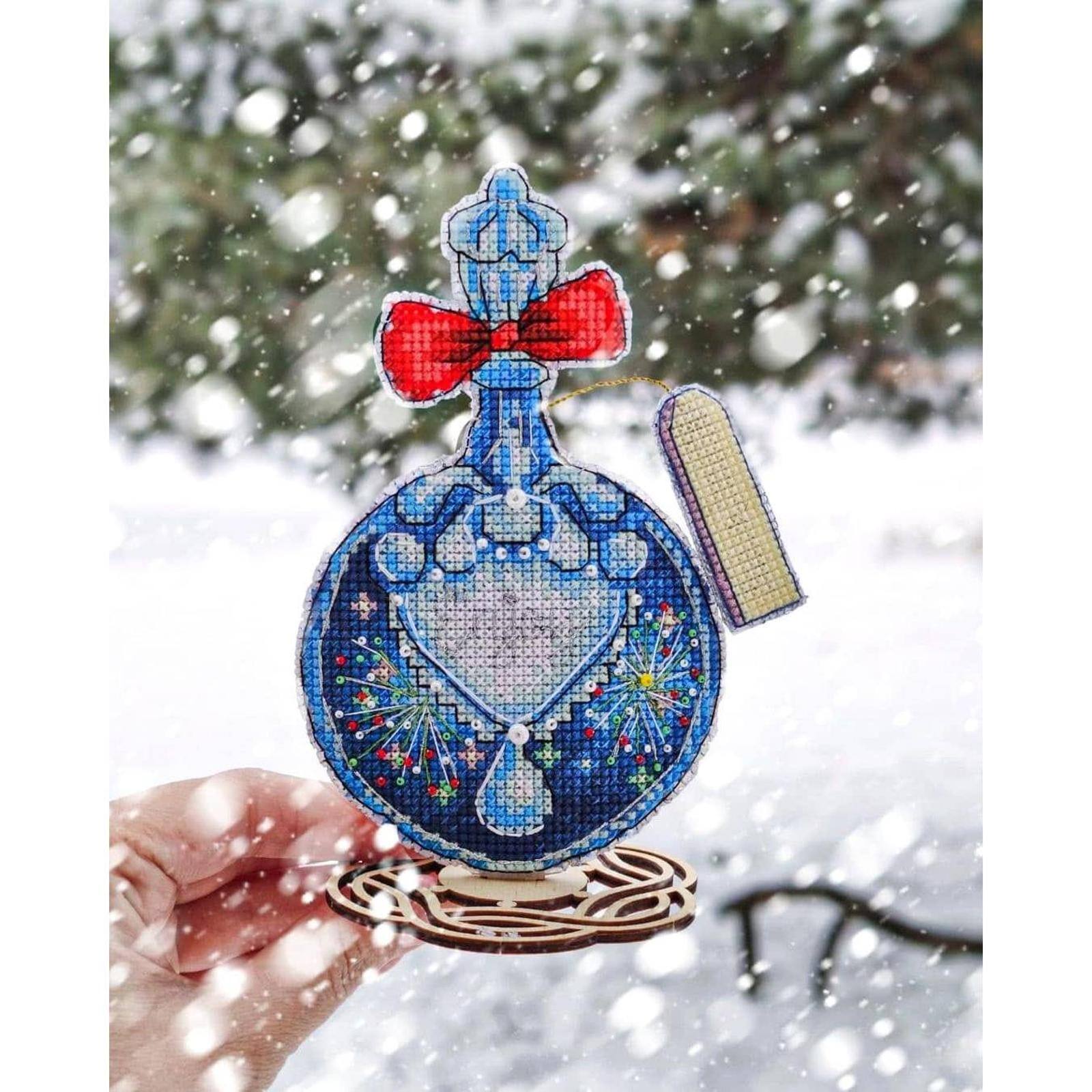 Crystal Art Plastic Canvas Counted Cross Stitch Kit Scent Of Life