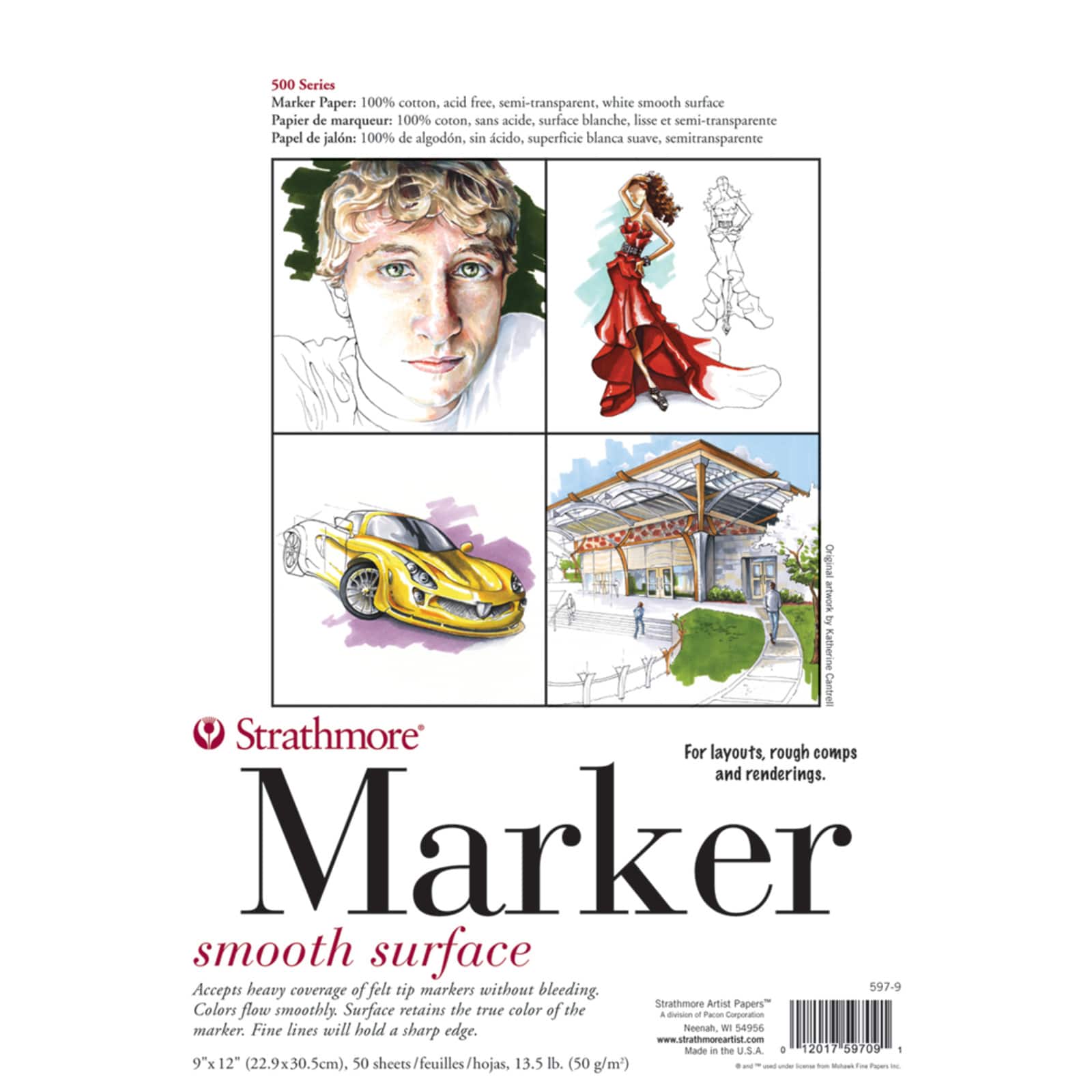 Strathmore® 500 Series Marker Paper Pad