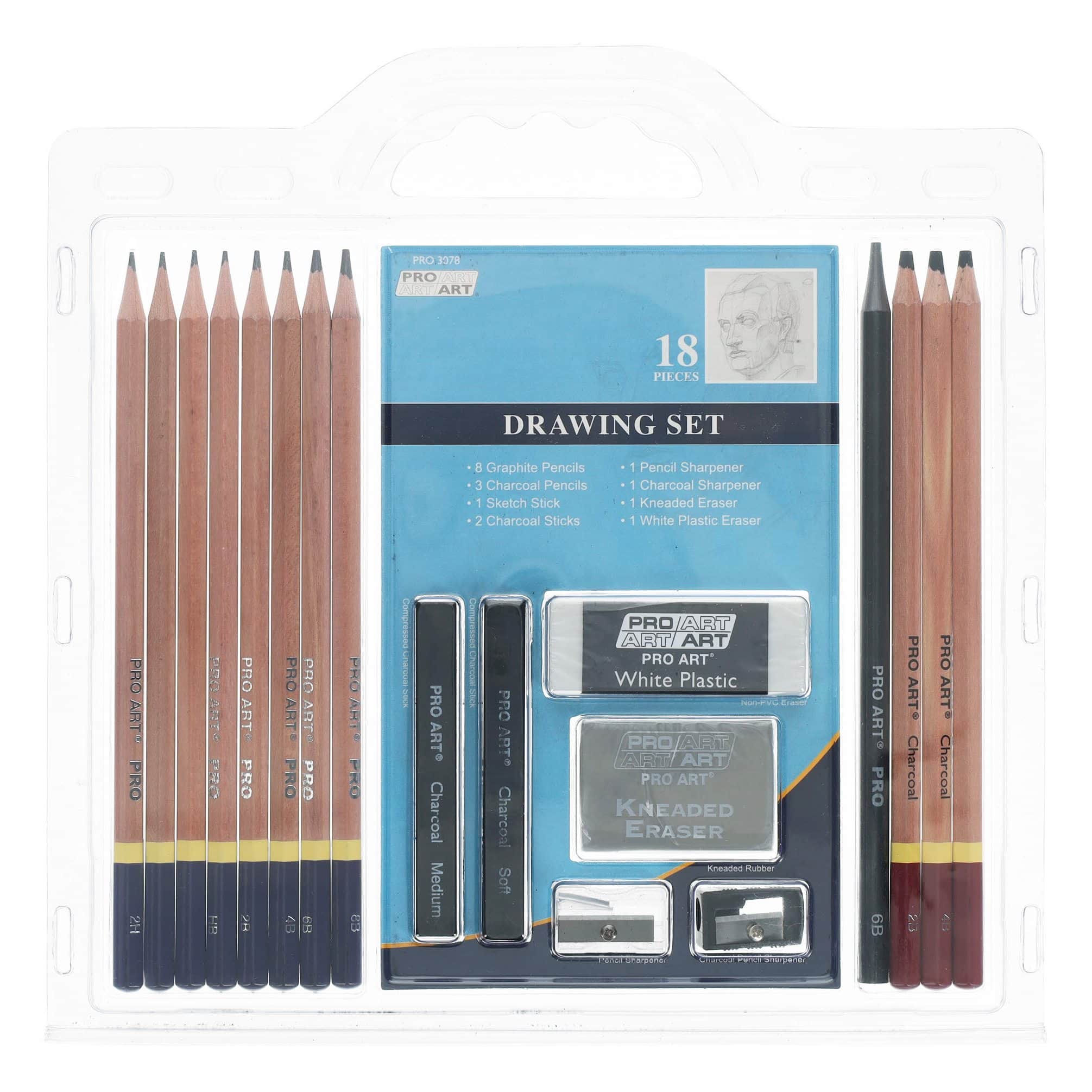 Pro Art&#xAE; Sketch and Draw Pencil Set