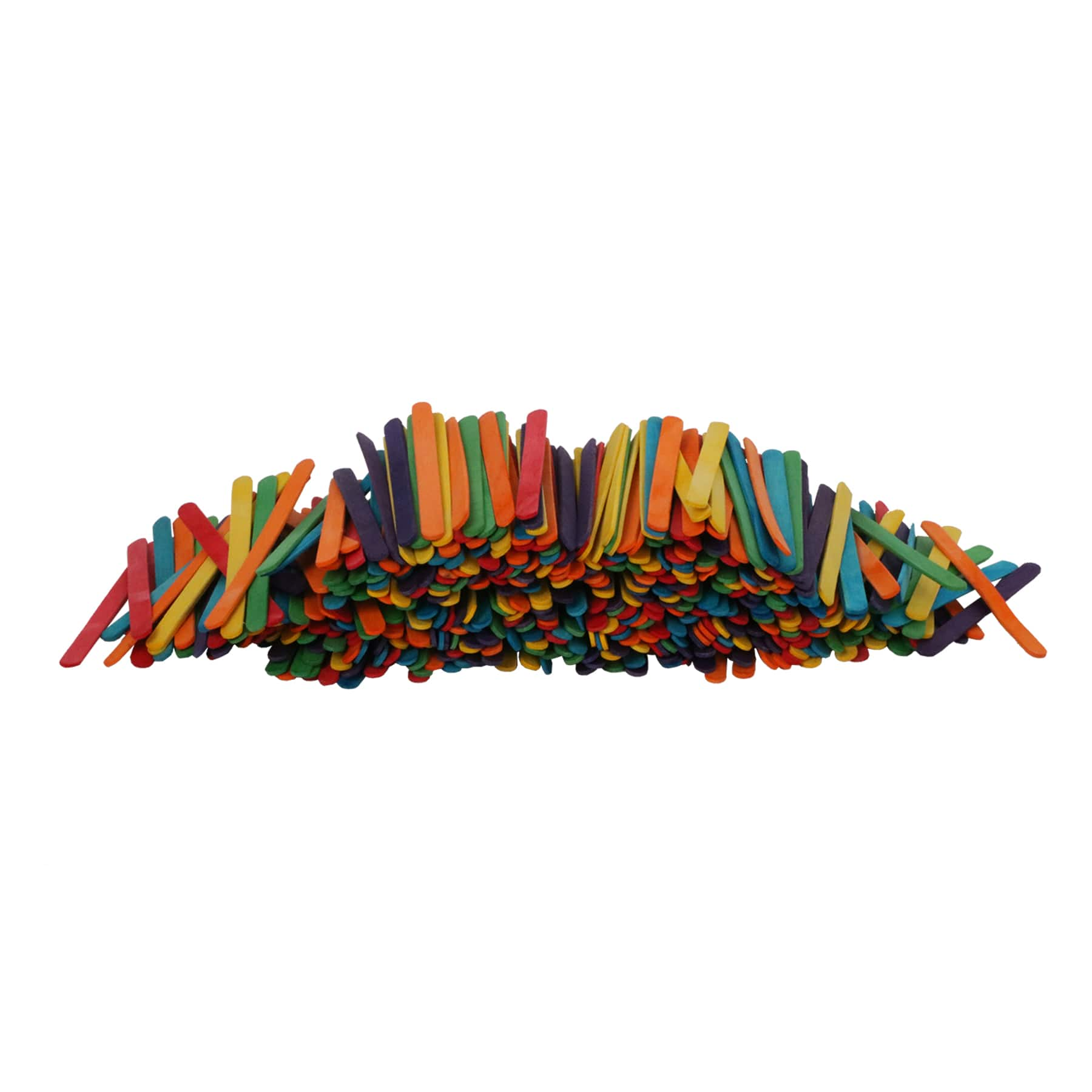 12 Packs: 450 ct. (5,400 total) 4.5&#x22; Multicolor Craft Sticks by Creatology&#x2122;