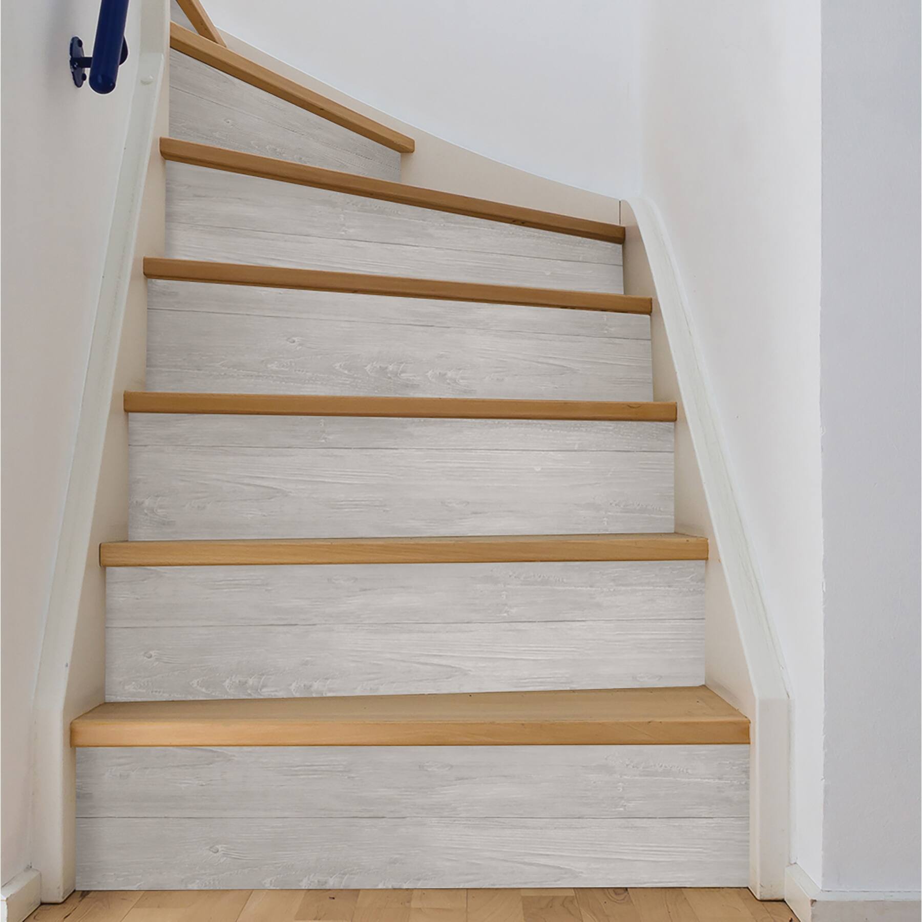 NuWallpaper Gray Wood Plank Peel & Stick Wallpaper