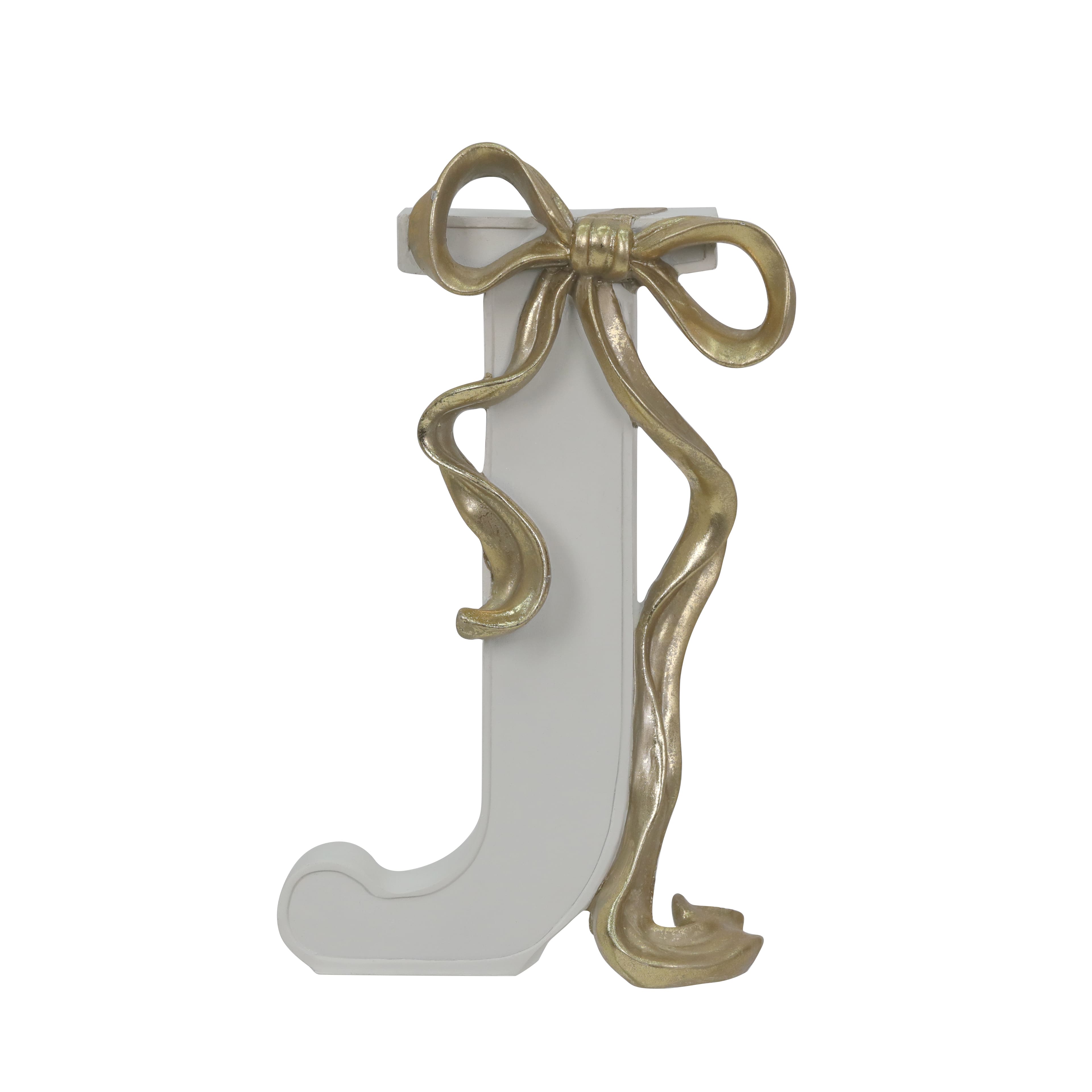 8.25&#x22; Gold Bow Monogram Letter by Ashland&#xAE;