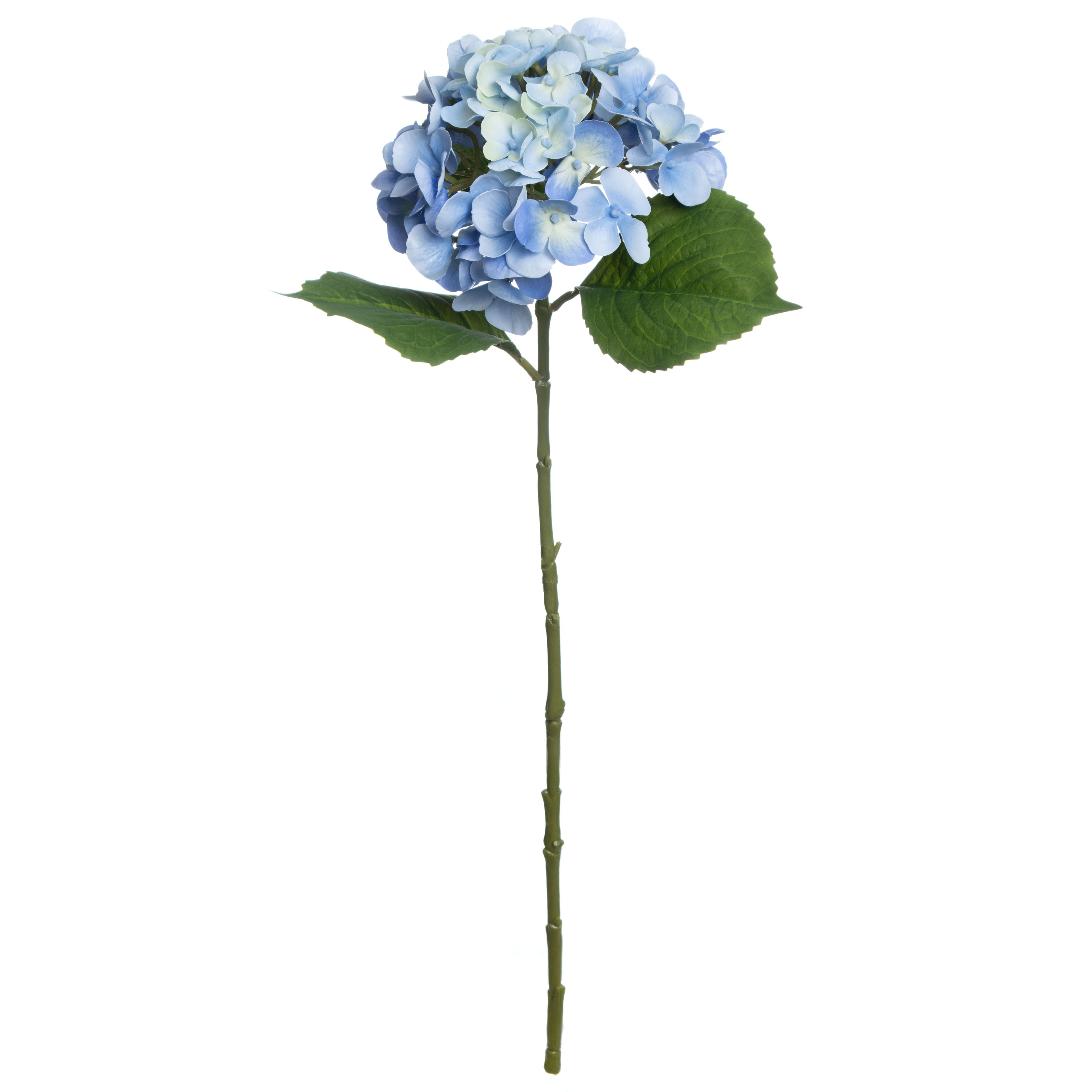 24.5" Blue Hydrangea Faux Real Stem by Ashland®