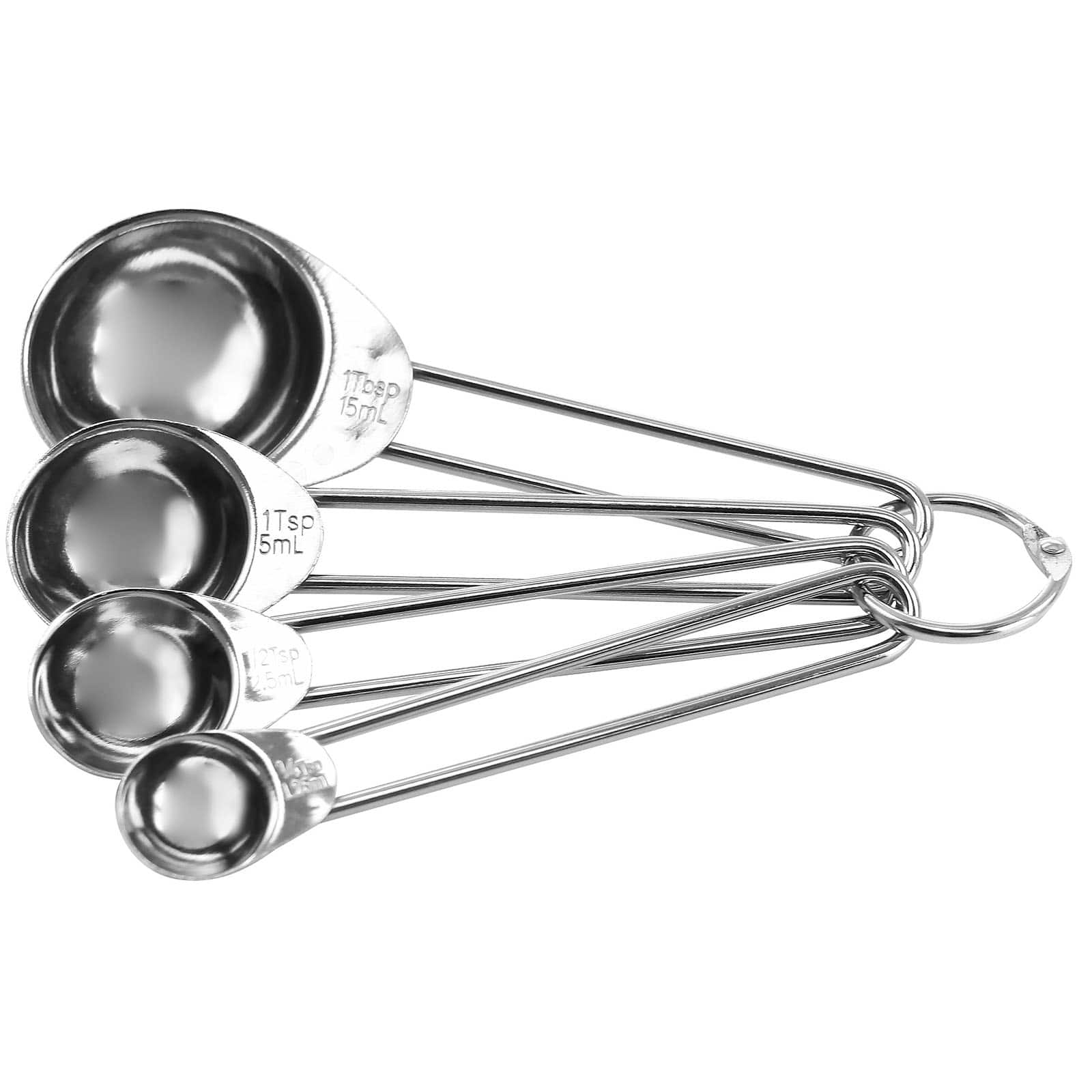 Stainless Steel Measuring Cups and Spoons Set (14 Piece Set