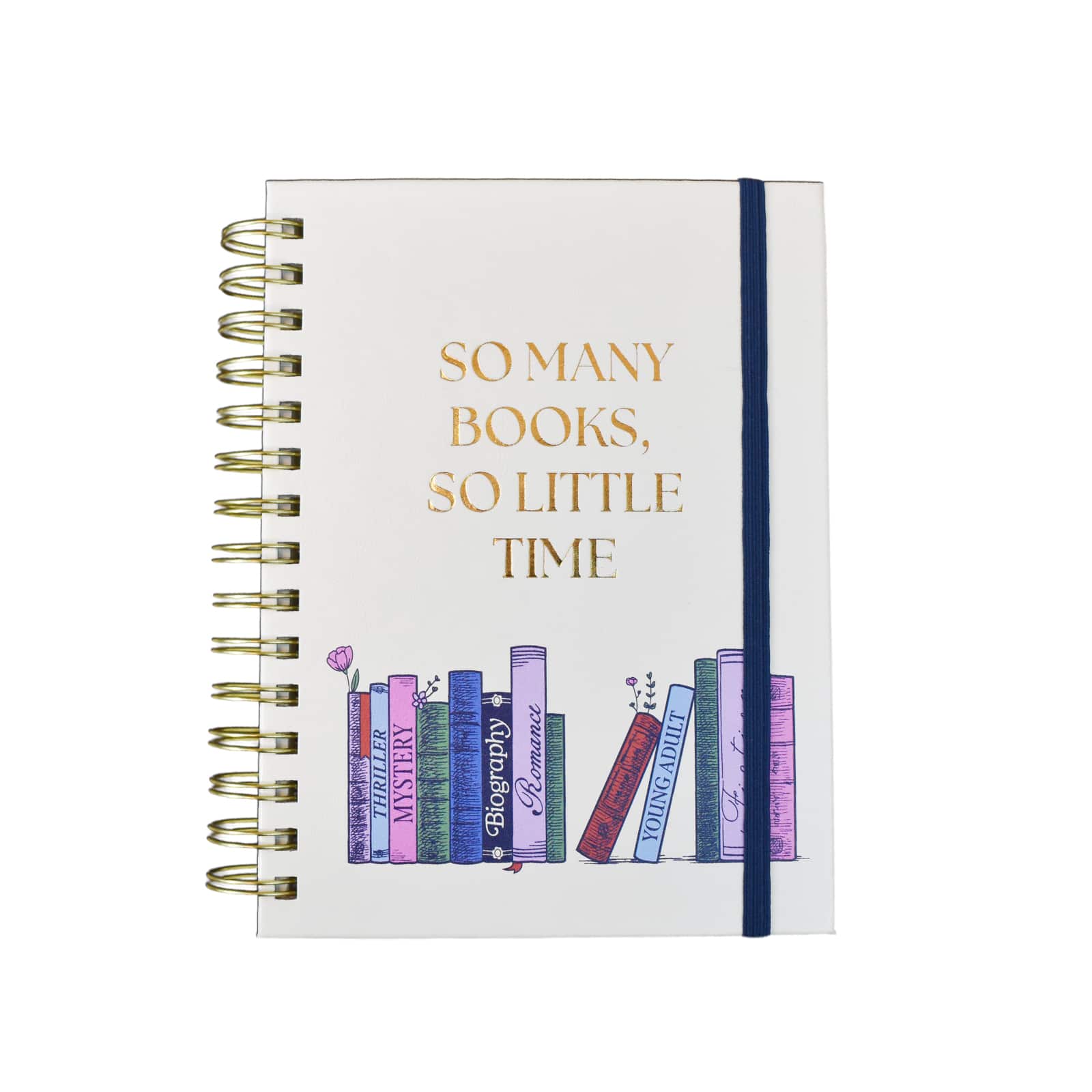 9" x 10.5" So Many Books, So Little Time Spiral Notebook by Ashland®