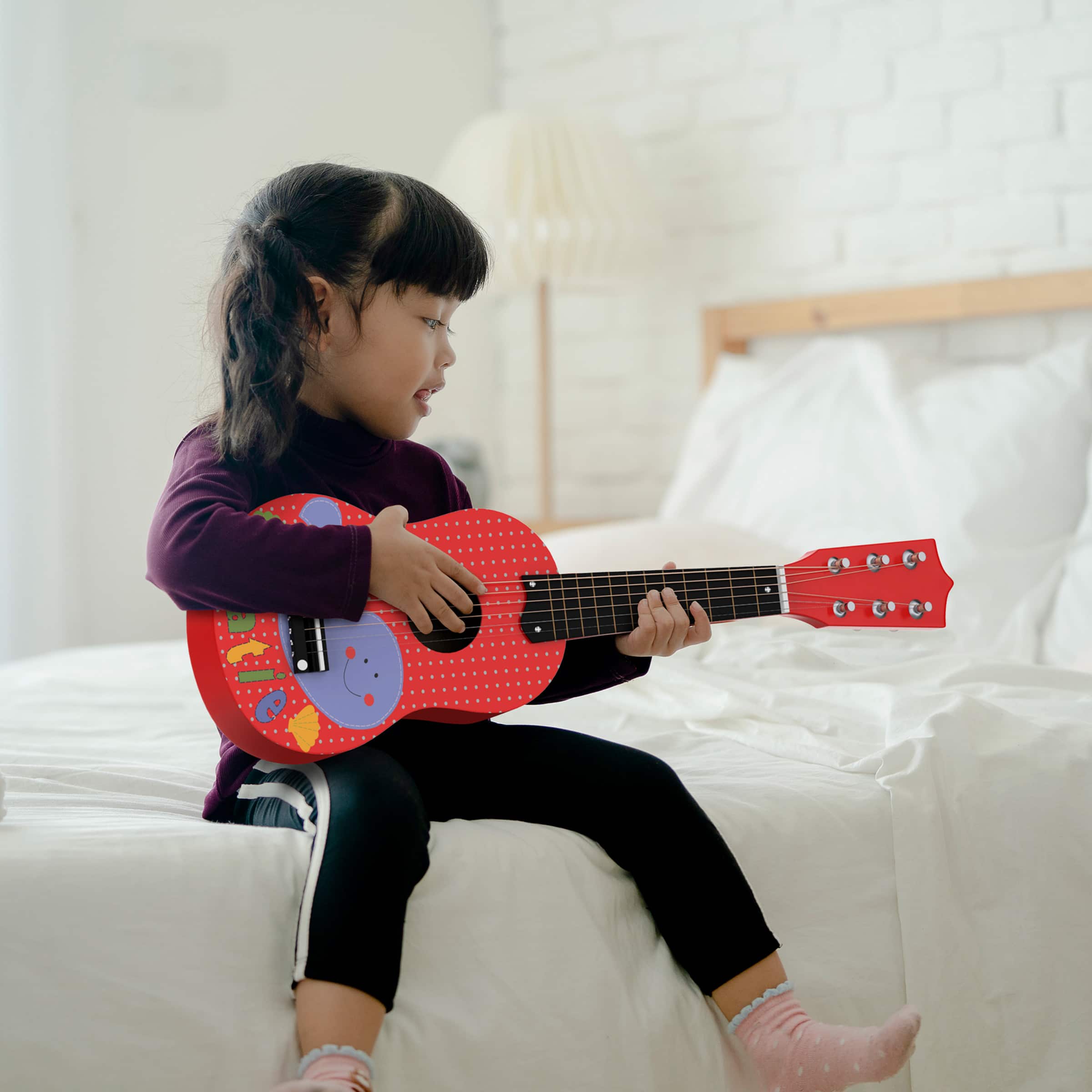 Toy Time Kid&#x27;s Toy Acoustic Guitar