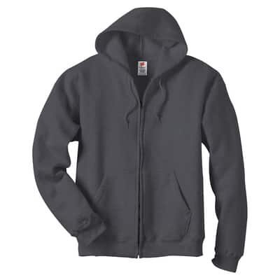 Hanes EcoSmart Fleece Full-Zip Men's Hoodie | Michaels