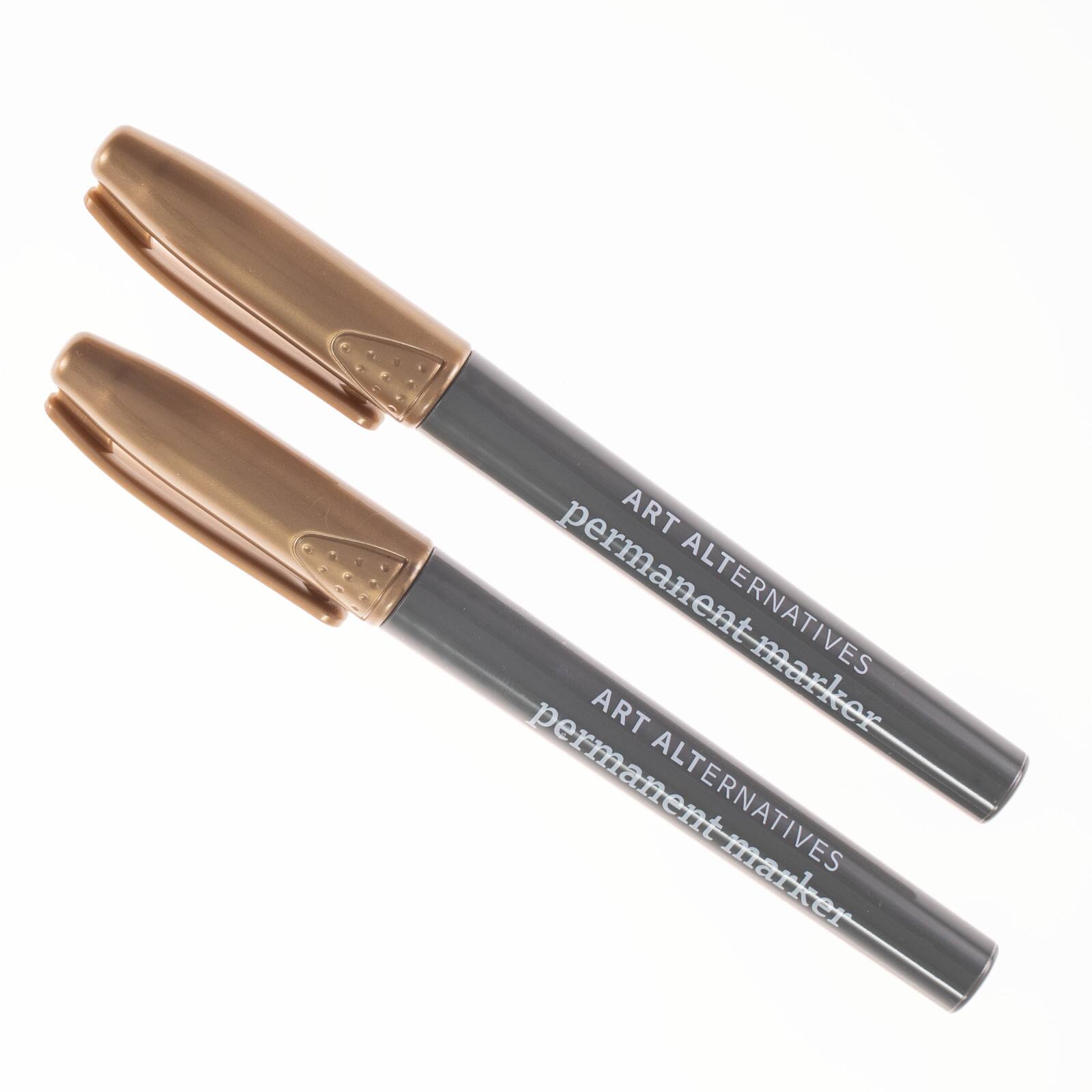 Art Alternatives Gold Fine Permanent Marker Set