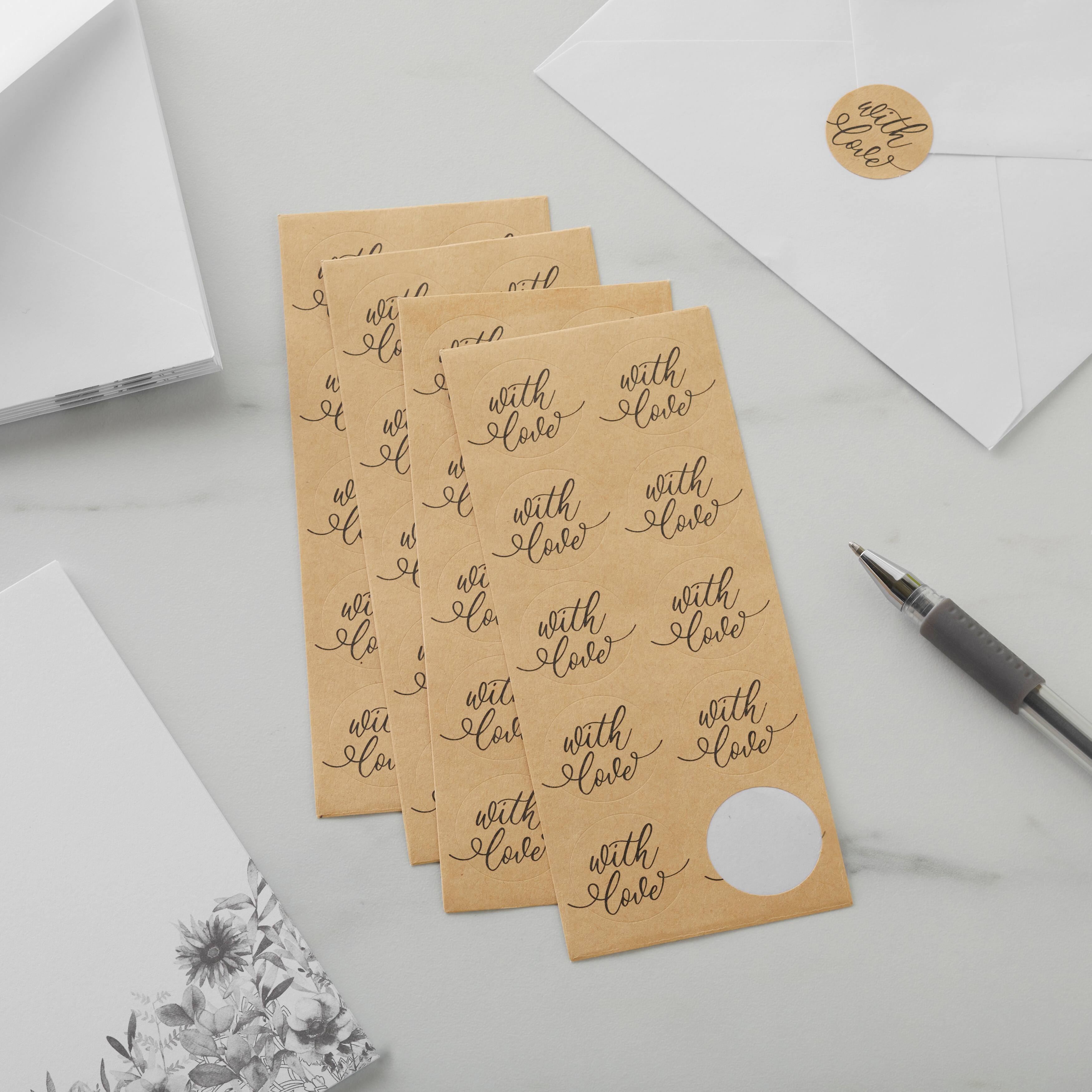 12 Packs: 40 ct. (480 total) With Love Envelope Seals by Recollections&#x2122;