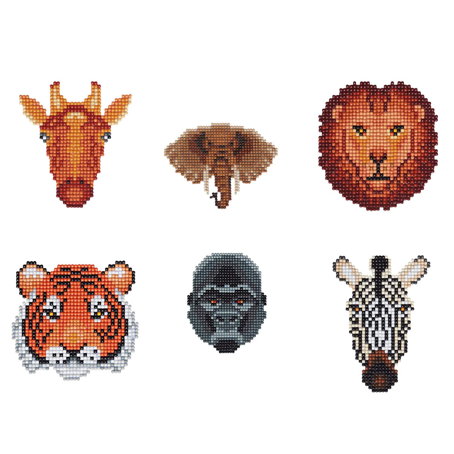 Jungle Animals Diamond Art Kit by Make Market&#xAE;