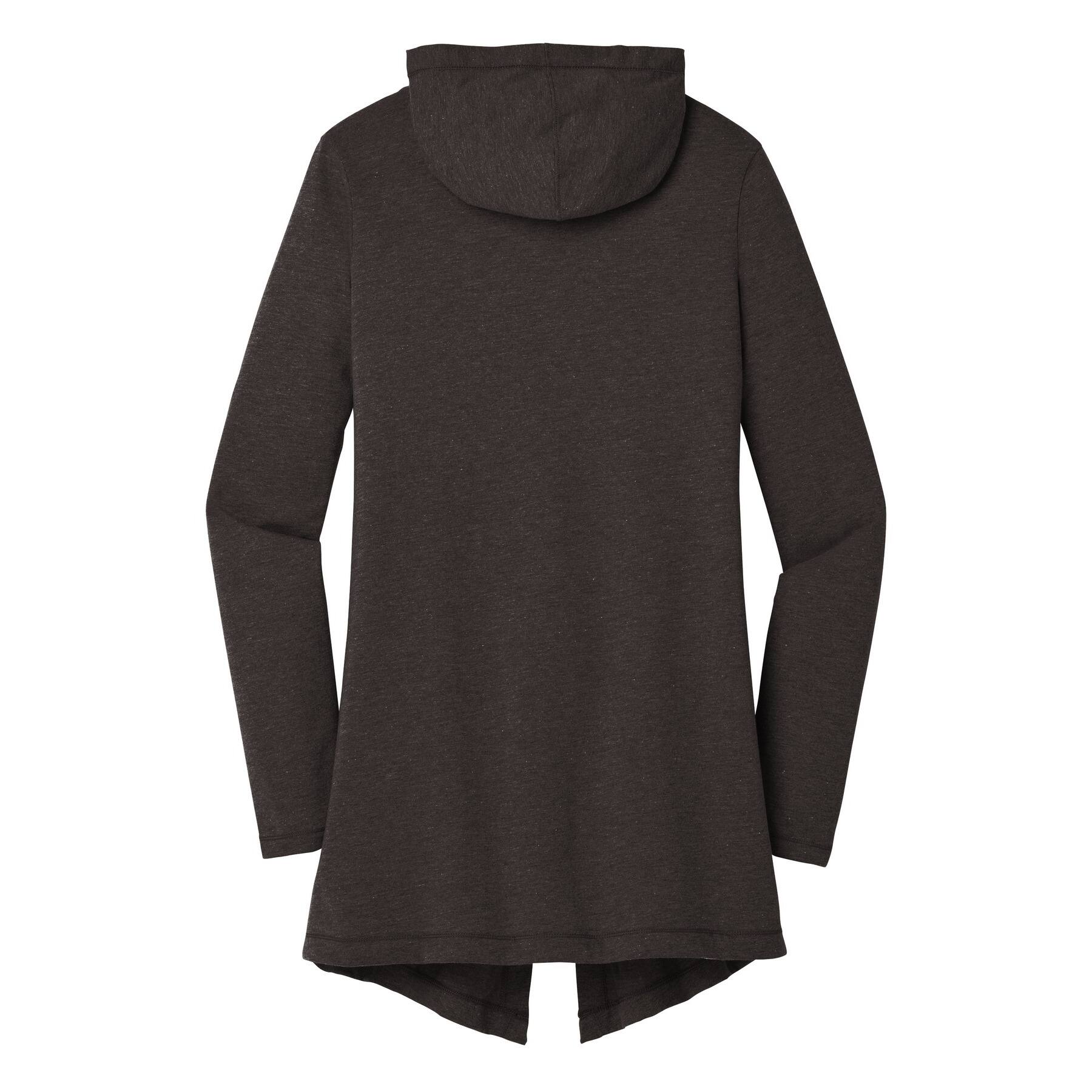District® Women's Perfect Tri-blend Hooded Cardigan