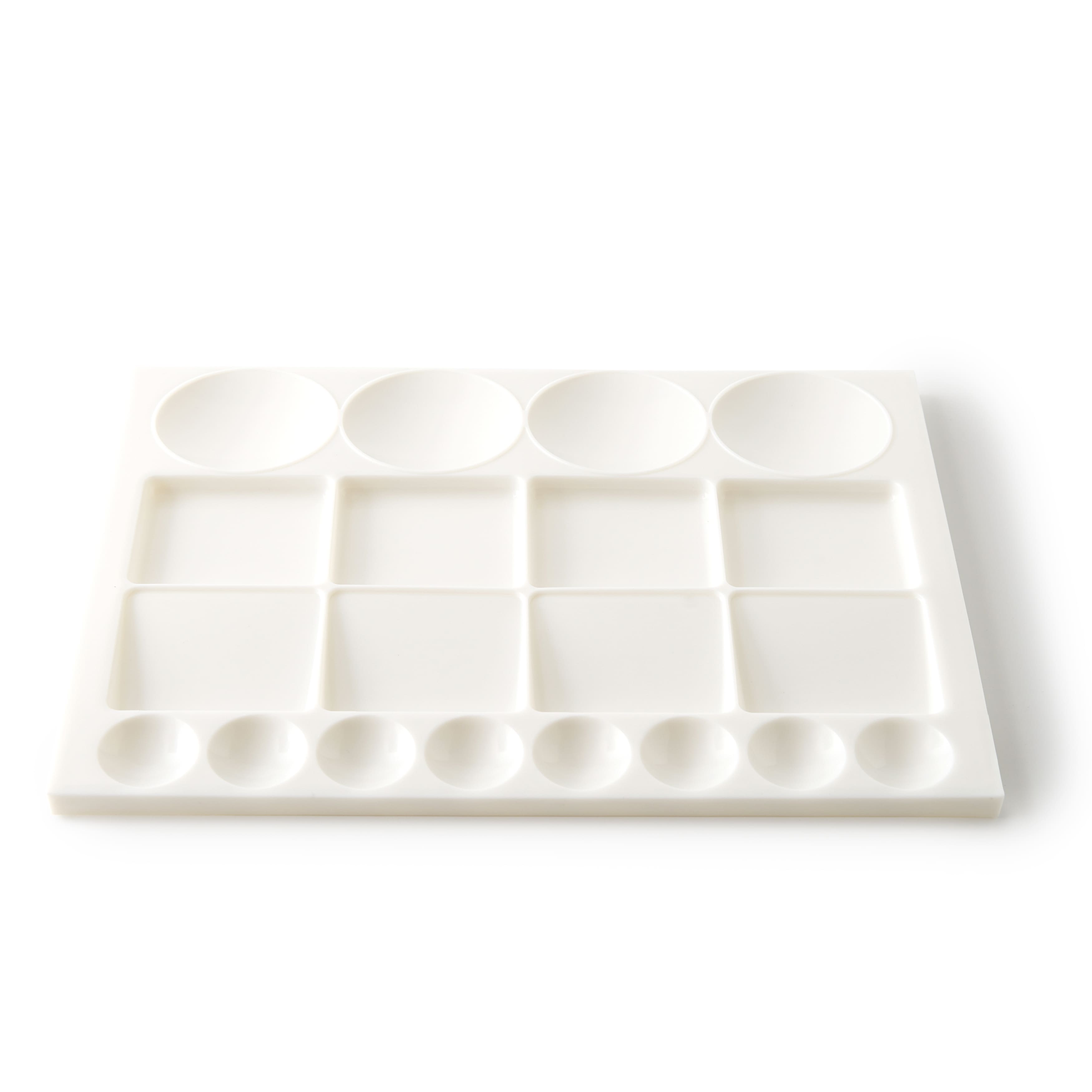 12 Pack: 20 Well Rectangular Artist Palette by Artist's Loft™