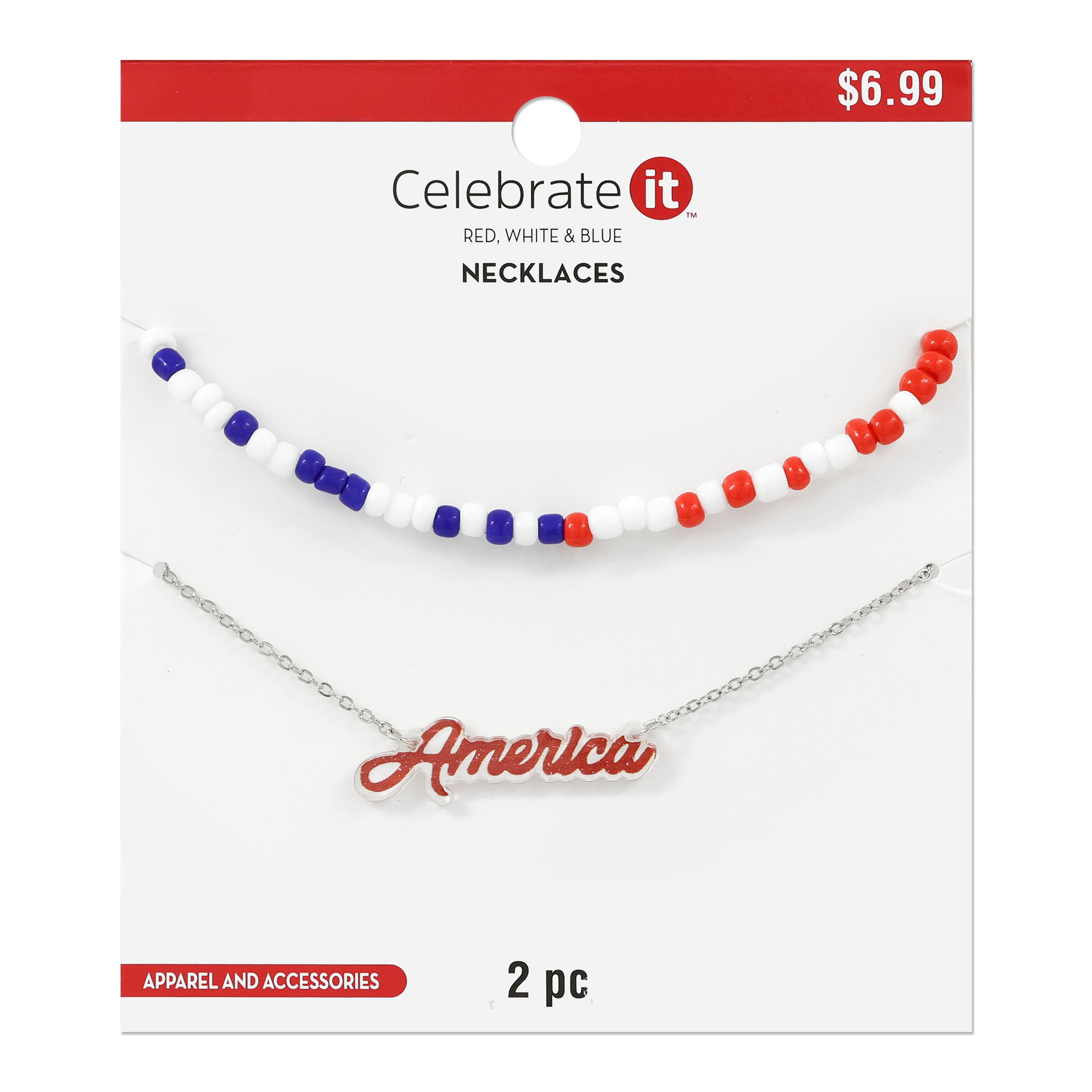 Patriotic Necklace Set by Celebrate It&#x2122;
