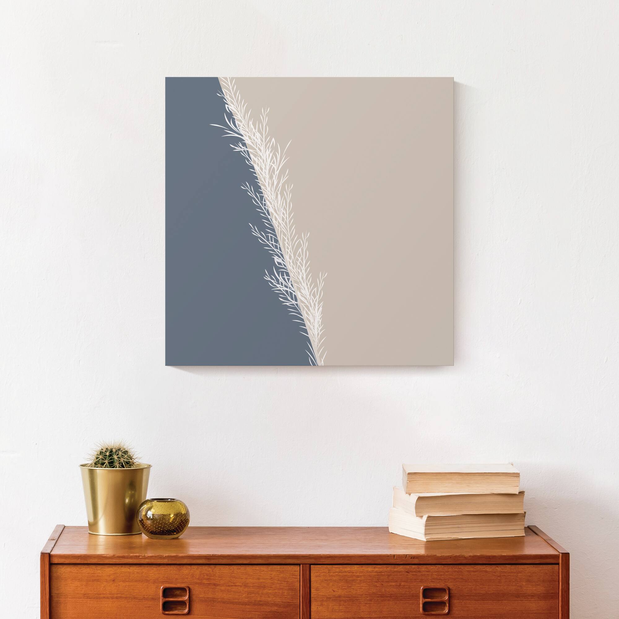 Neutral Pampas Duo Canvas Wall Art